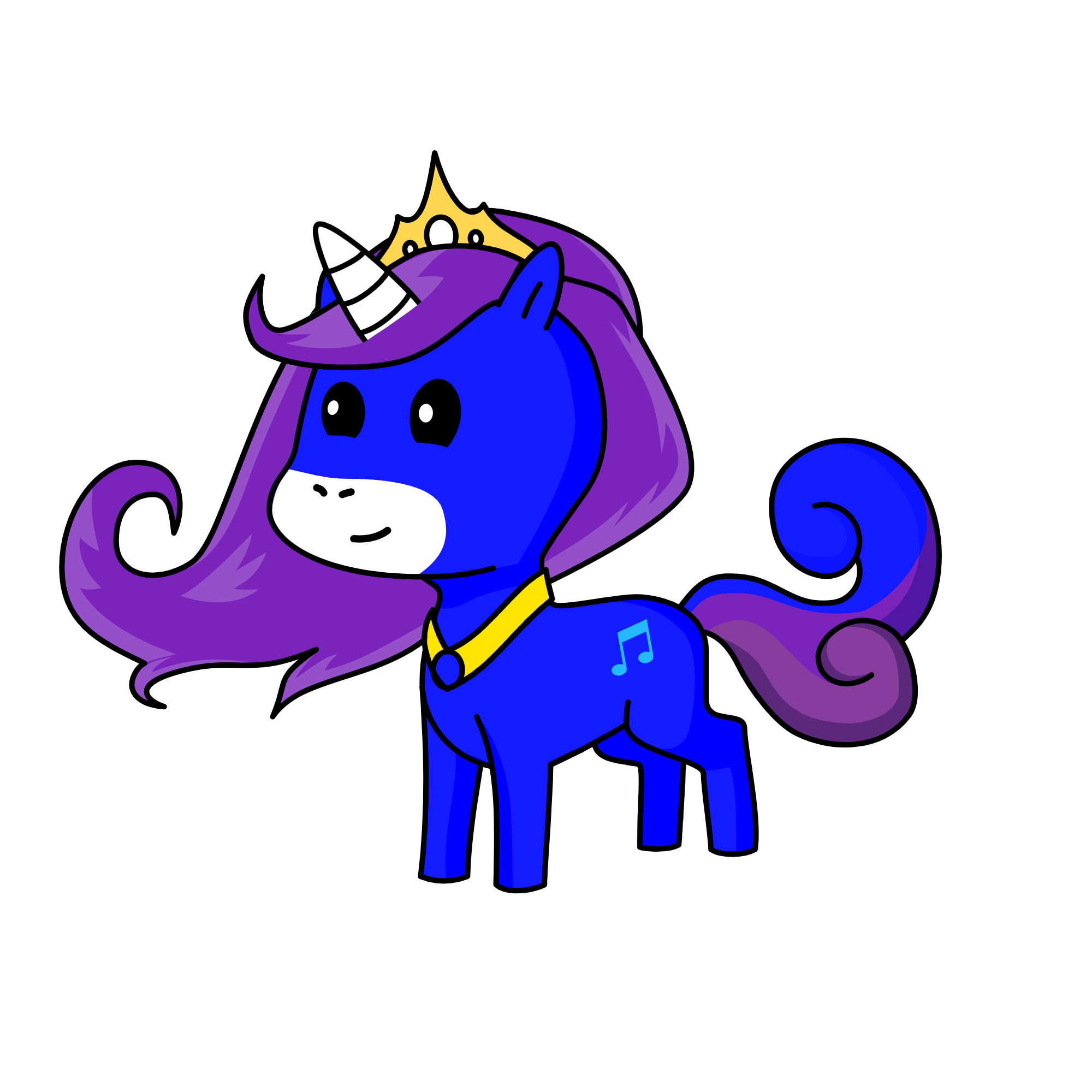 Twilight, the unicorn