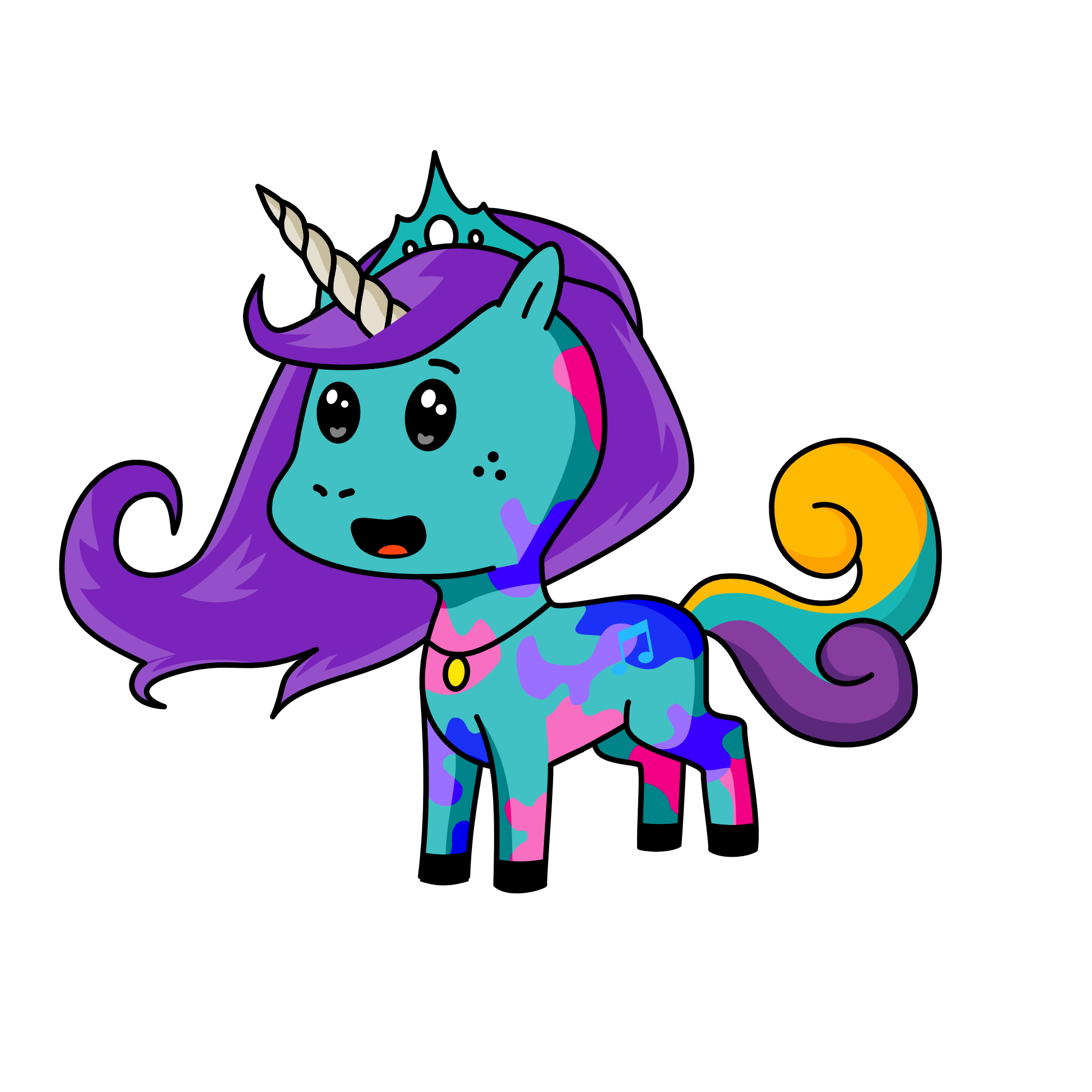 Lolo, the unicorn