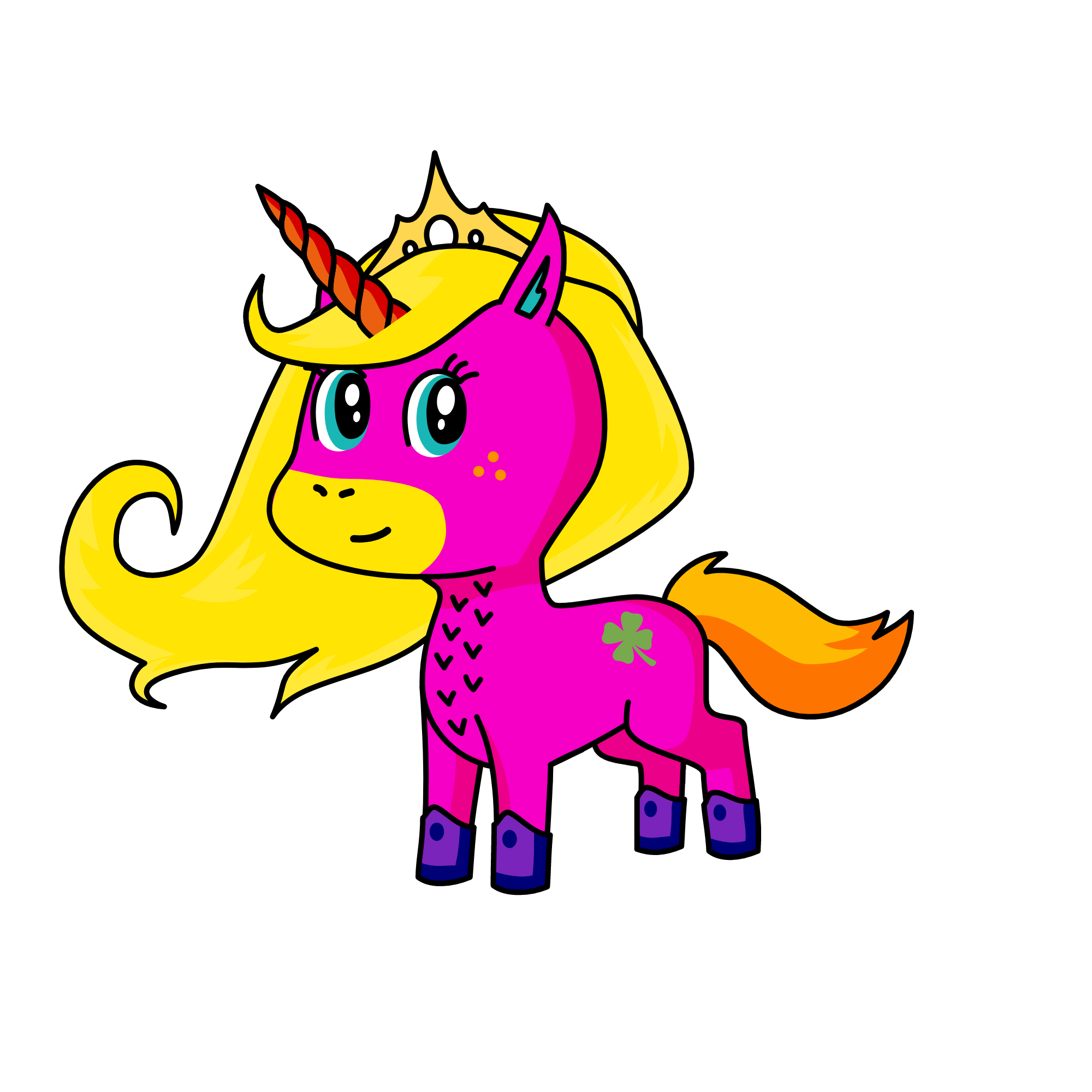 dana, the unicorn