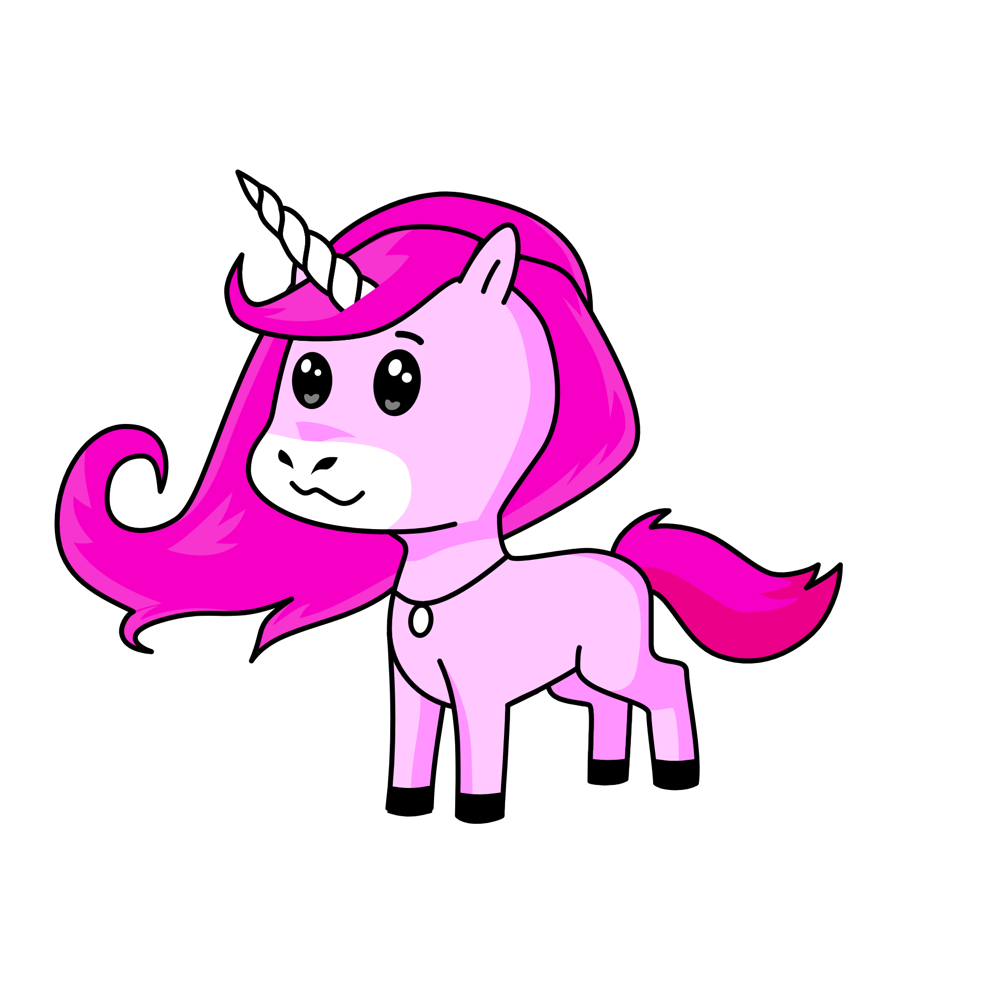 cupcake, the unicorn