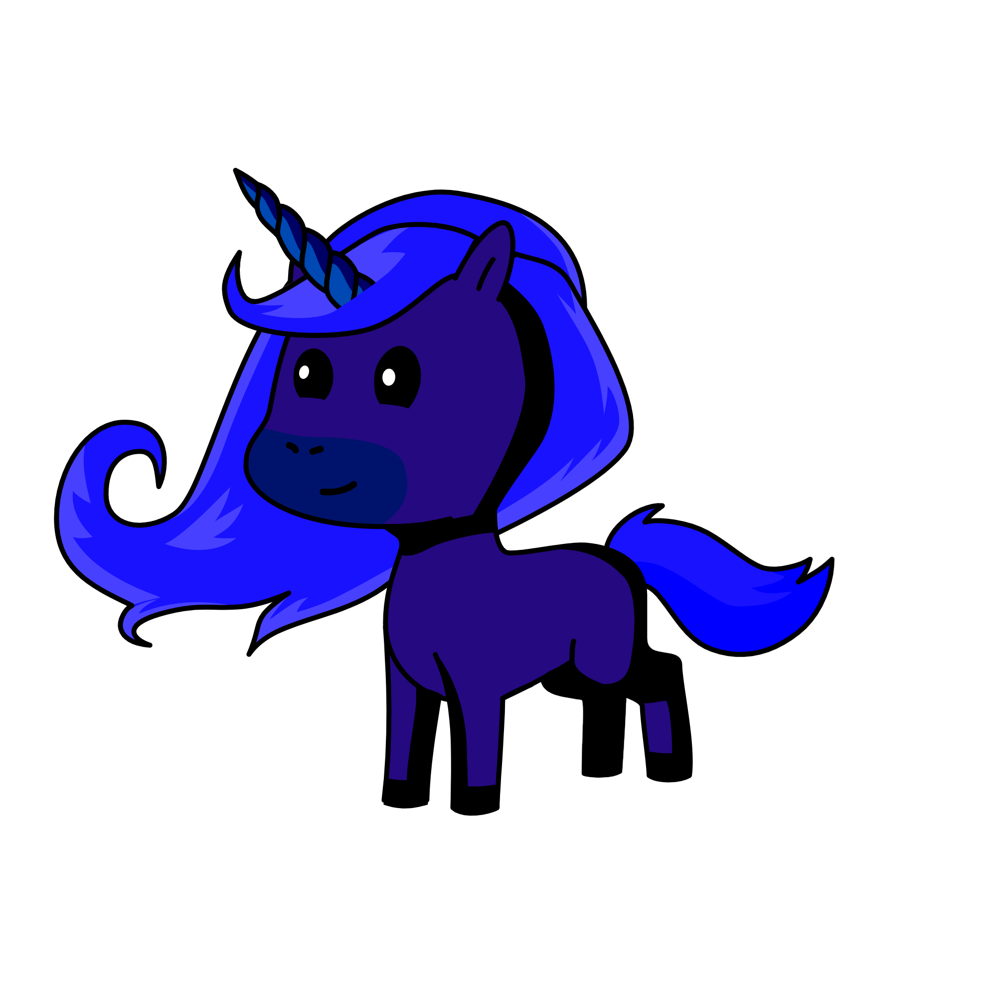 Luna, the unicorn