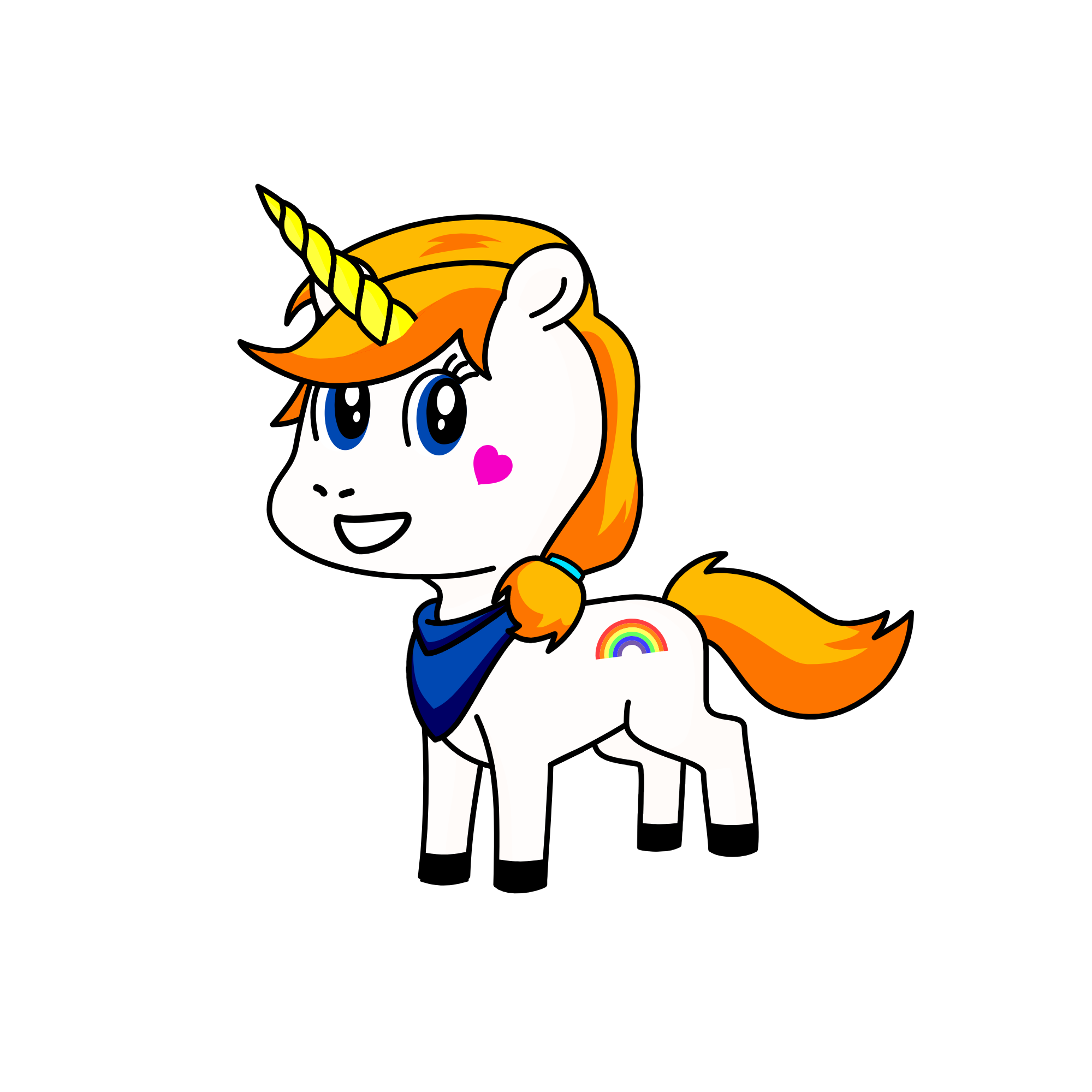 Magic, the unicorn