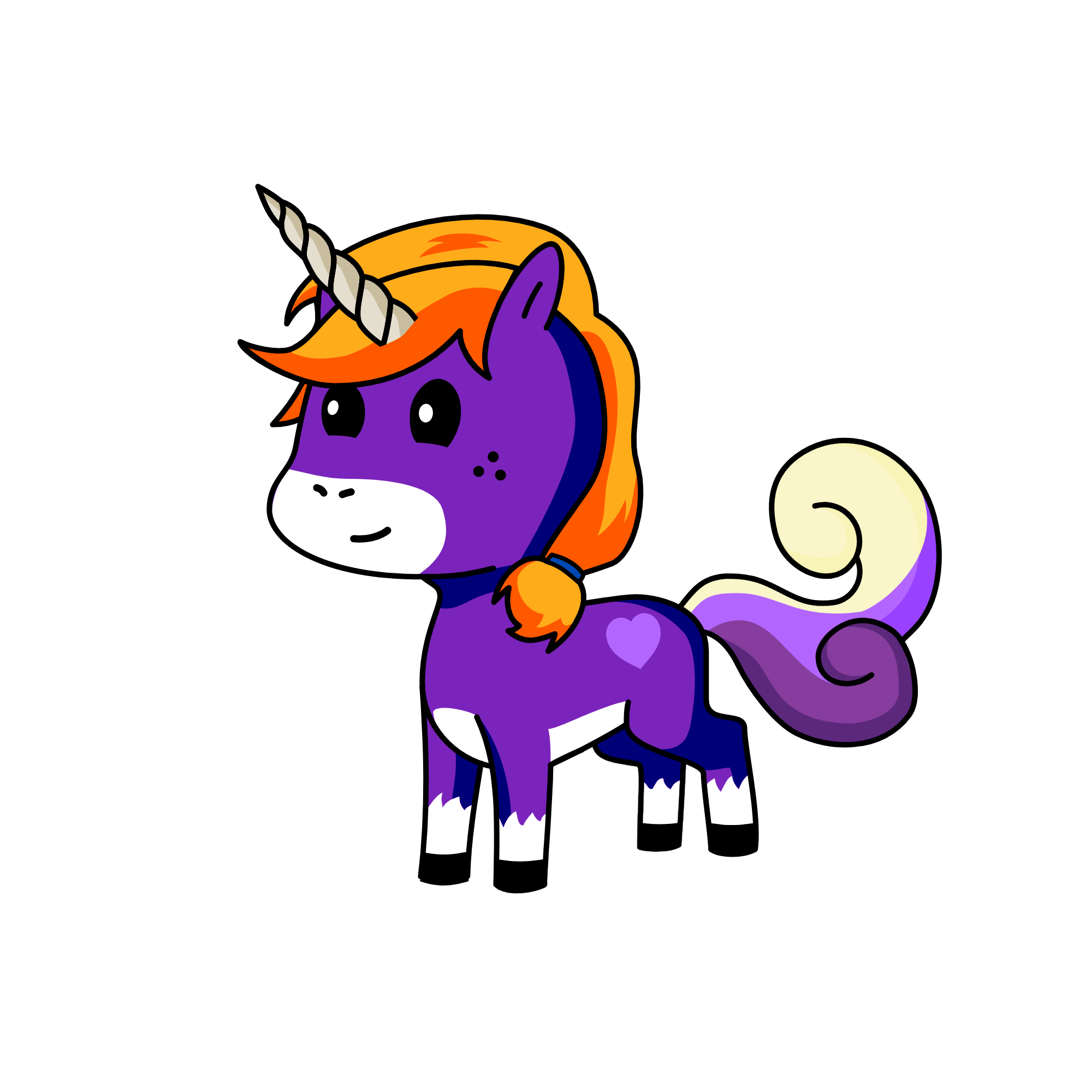 LEMON LONGSTOCKING, the unicorn