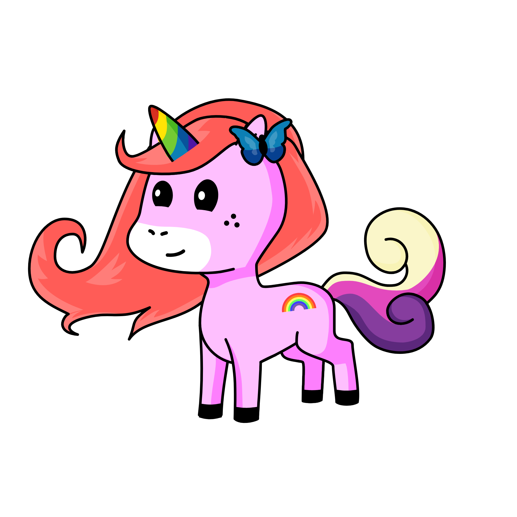 Crystal, the unicorn