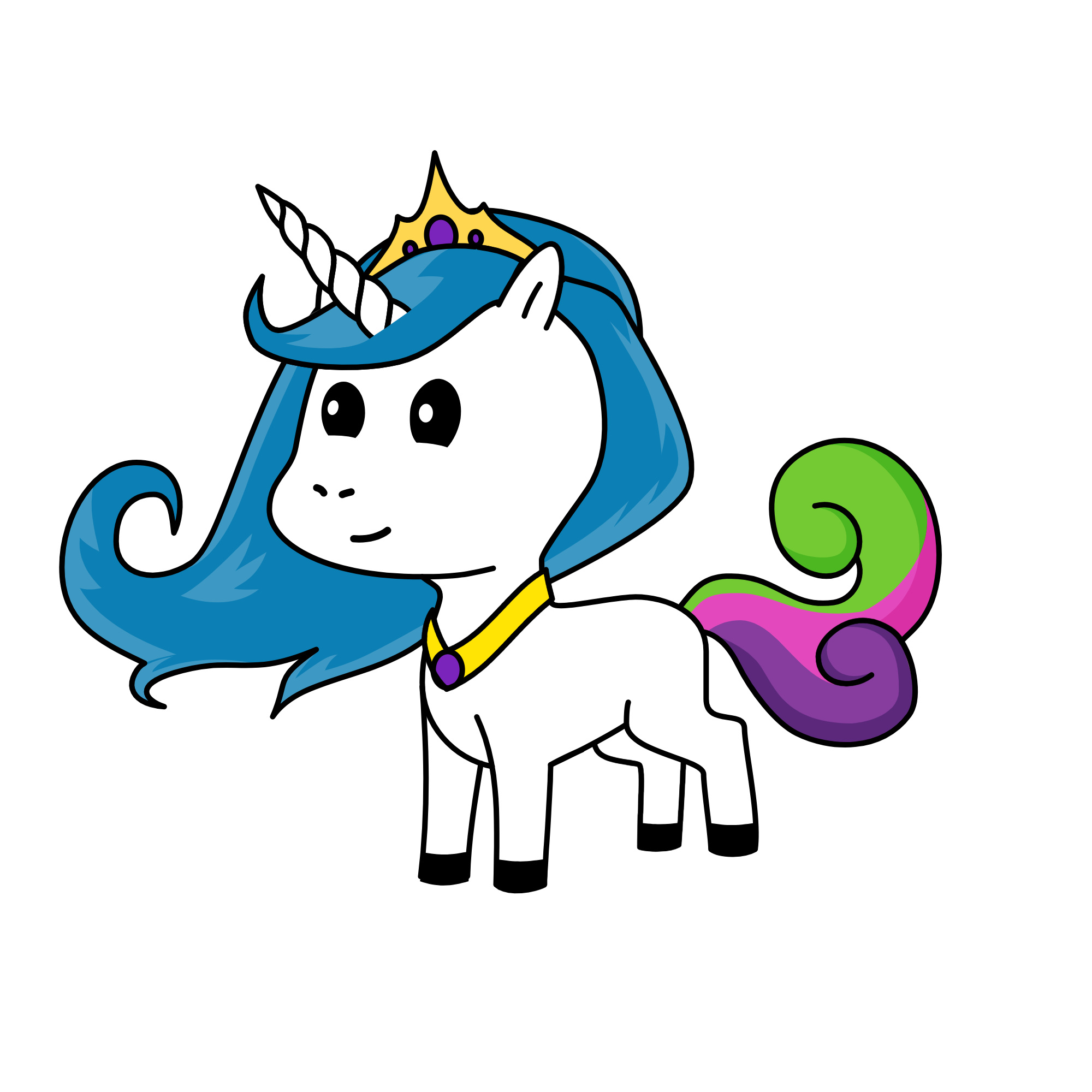 Celestia, the unicorn