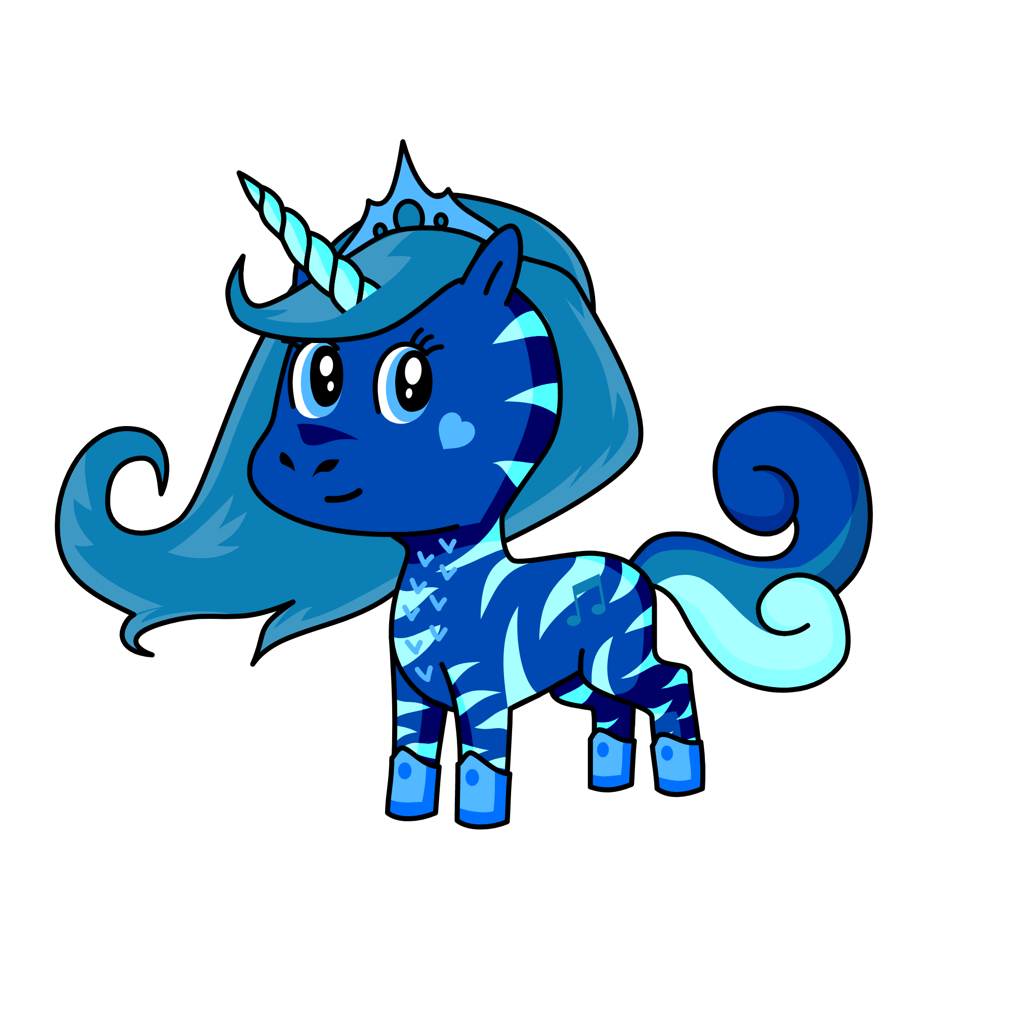 SNOW, the unicorn