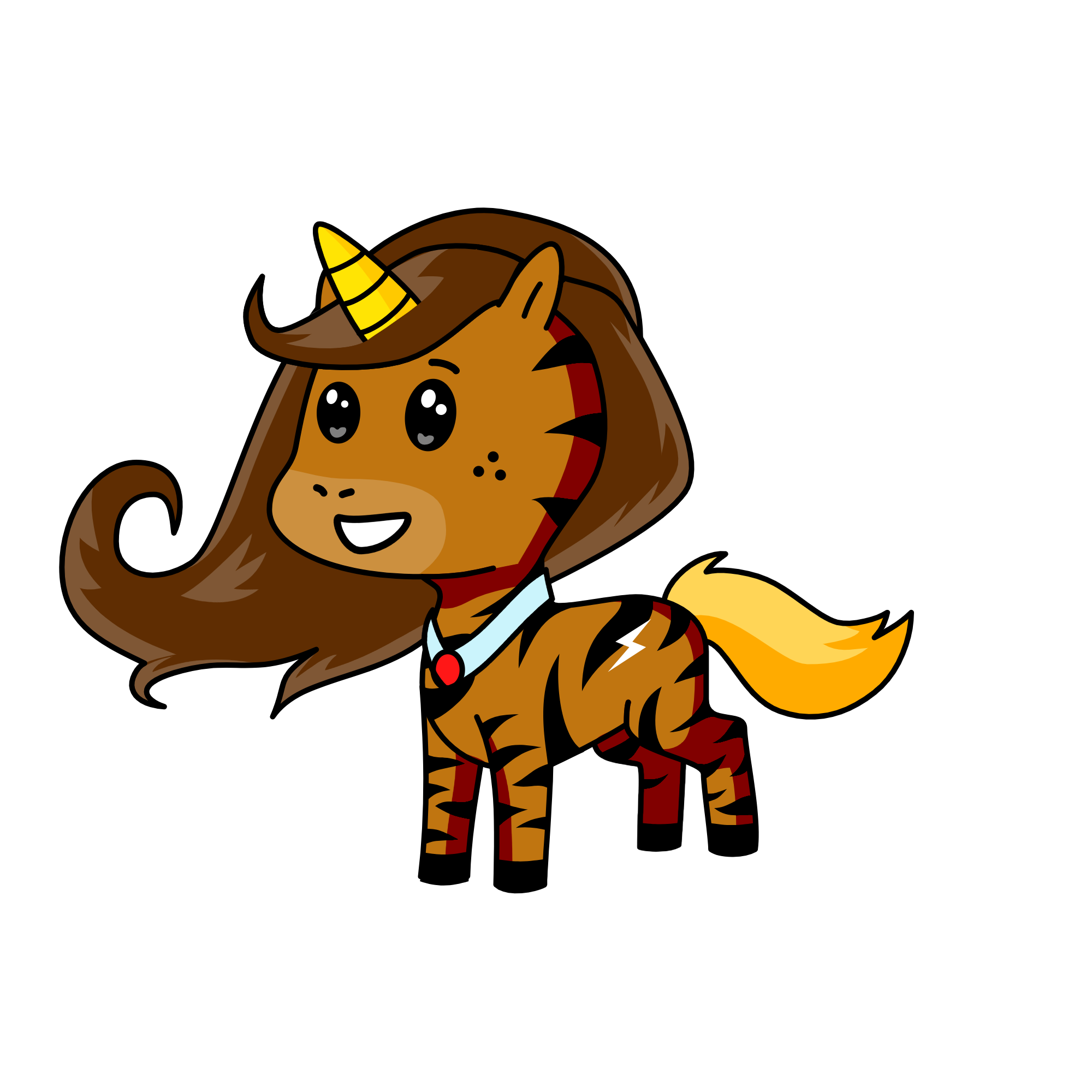 Stripes, the unicorn