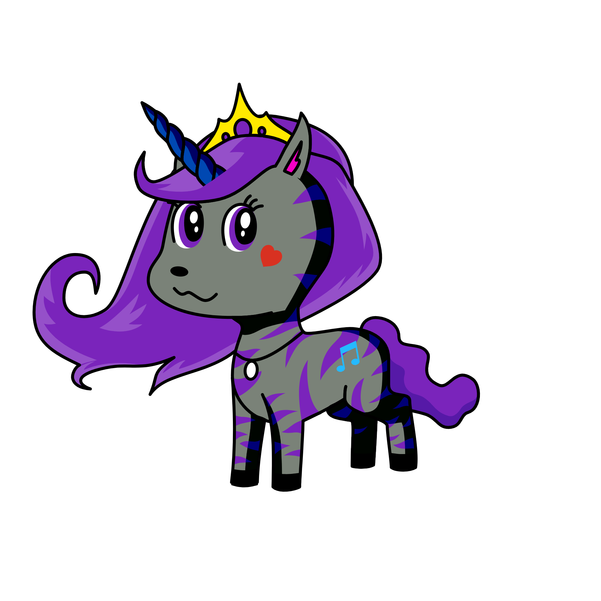midnight, the unicorn