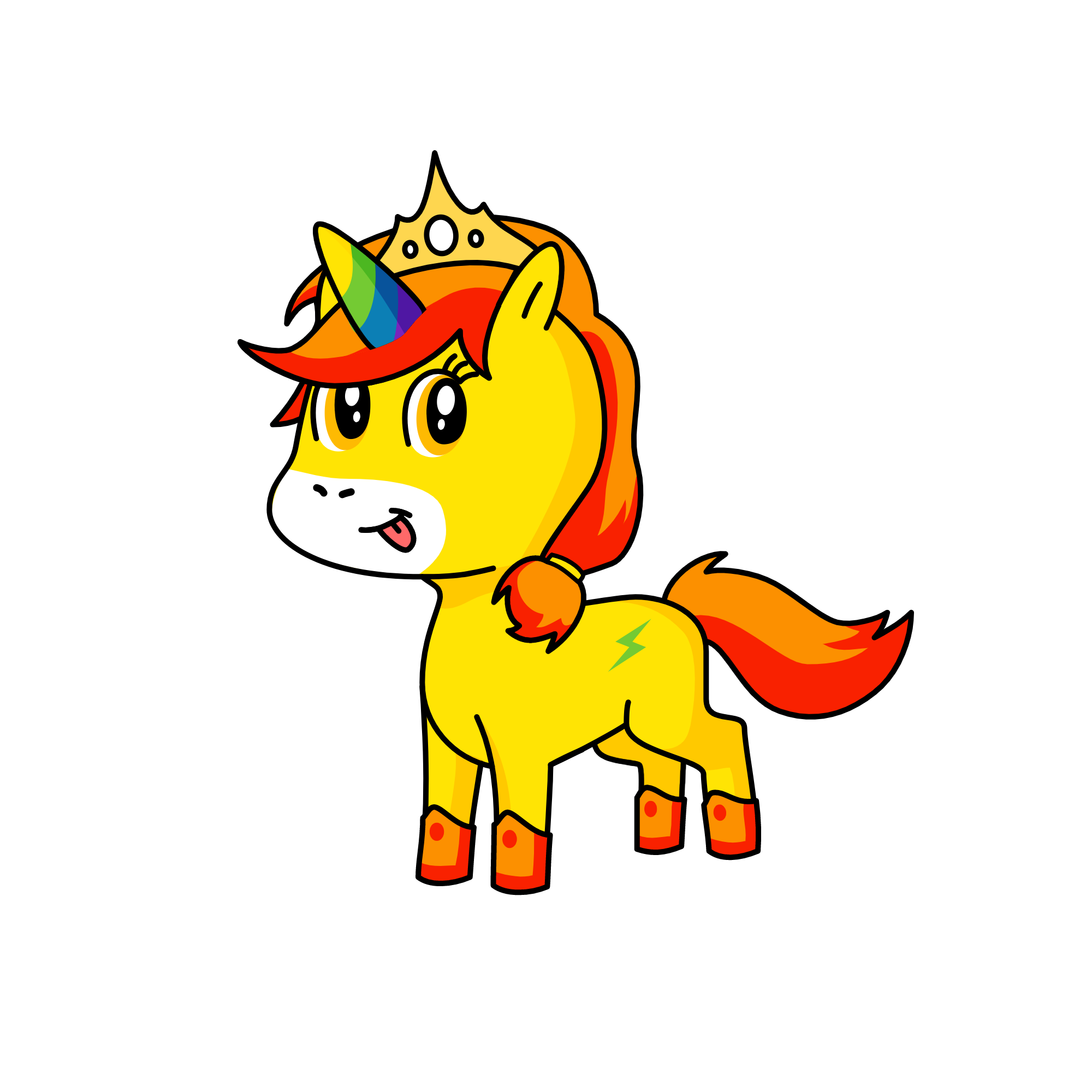 Sophia, the unicorn