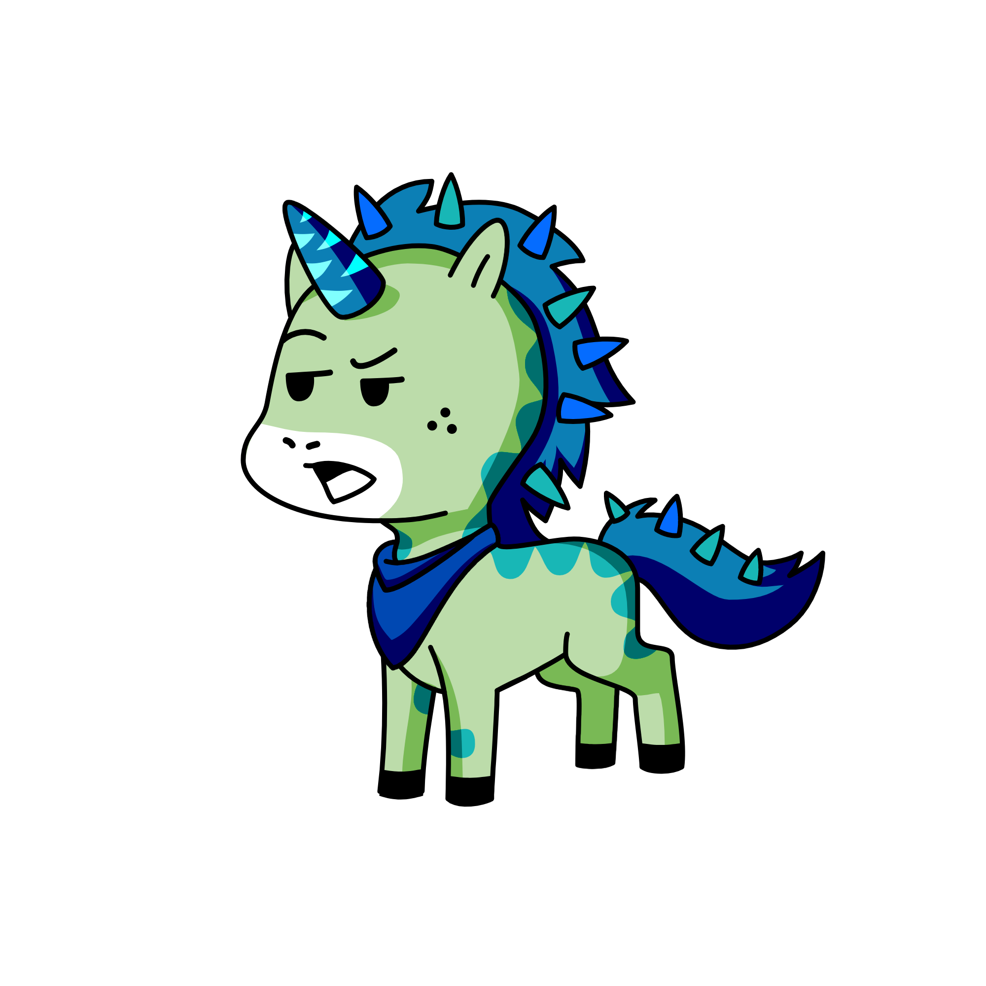 Brocoly, the unicorn