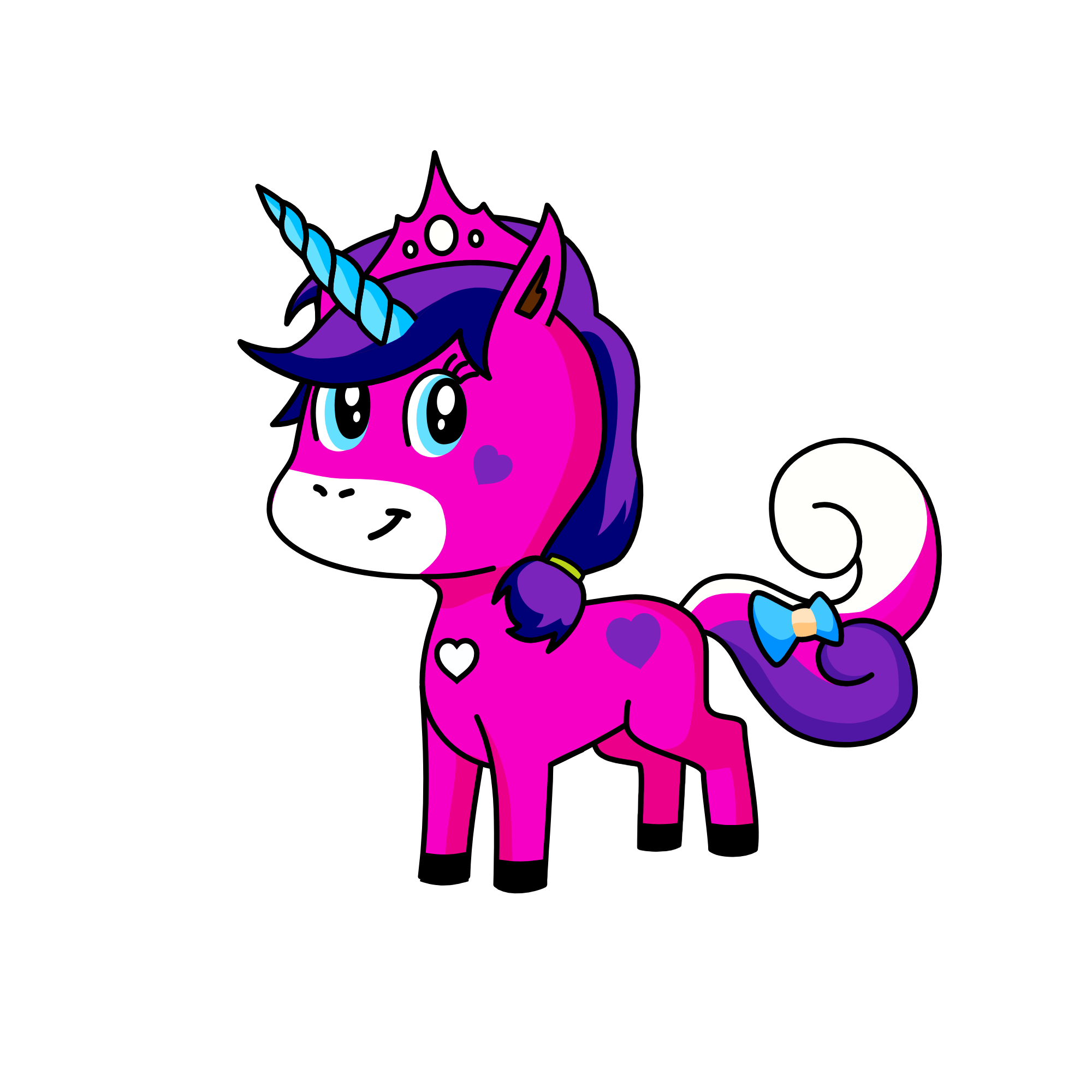 tiana, the unicorn