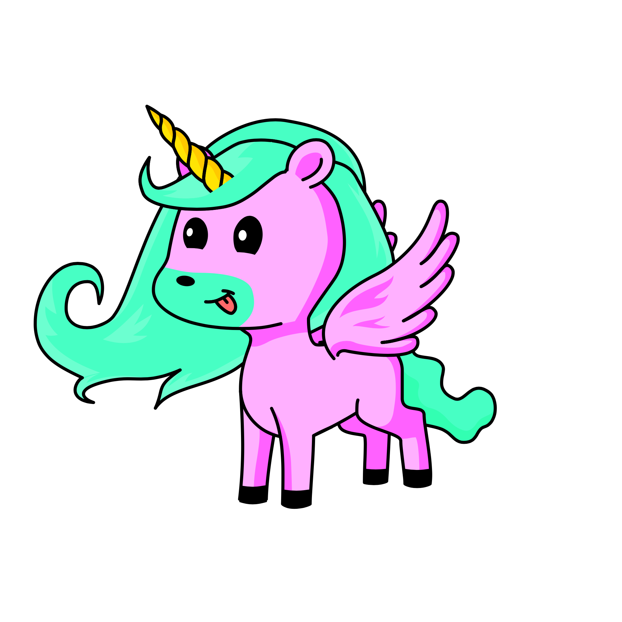 ice cream, the unicorn
