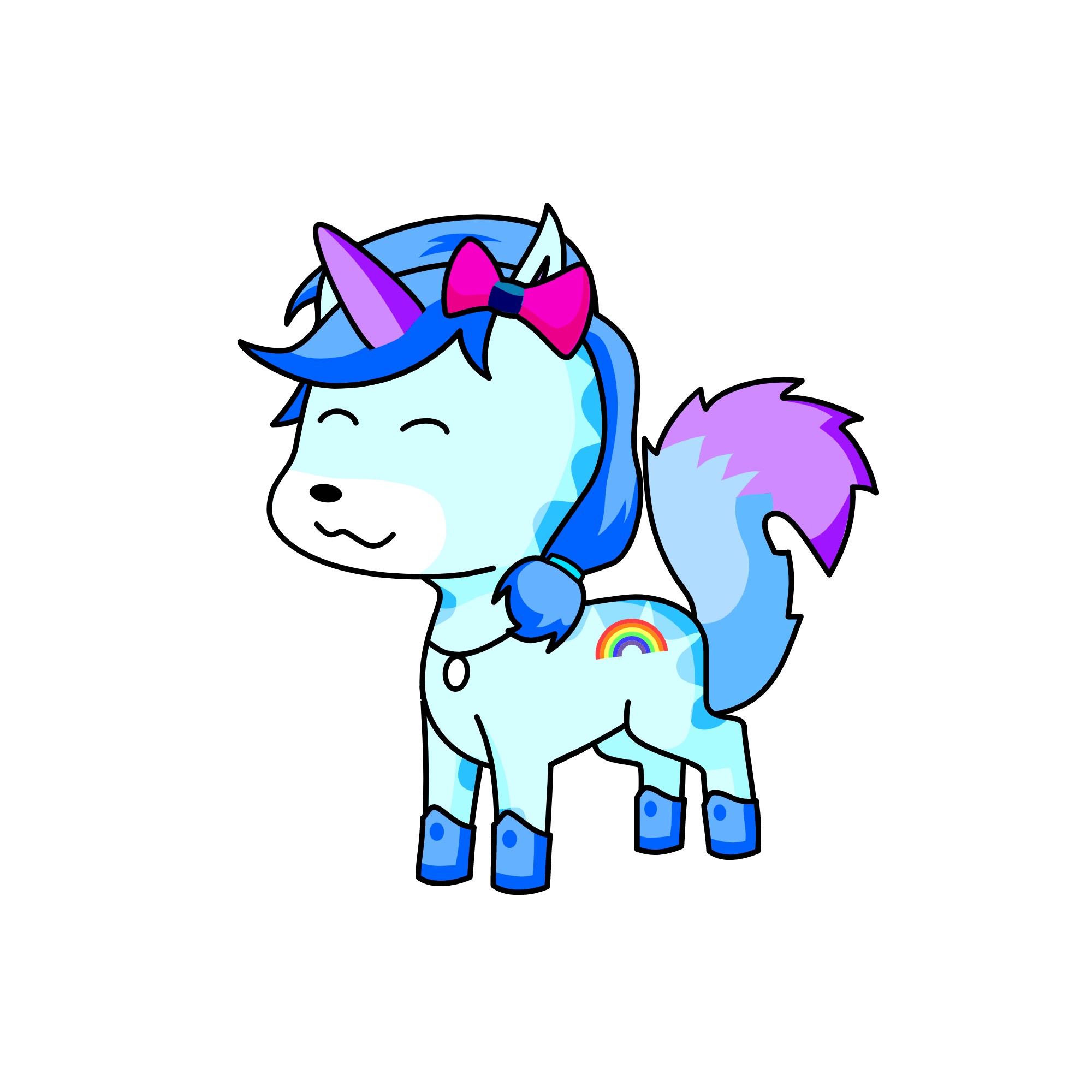 Crystie, the unicorn