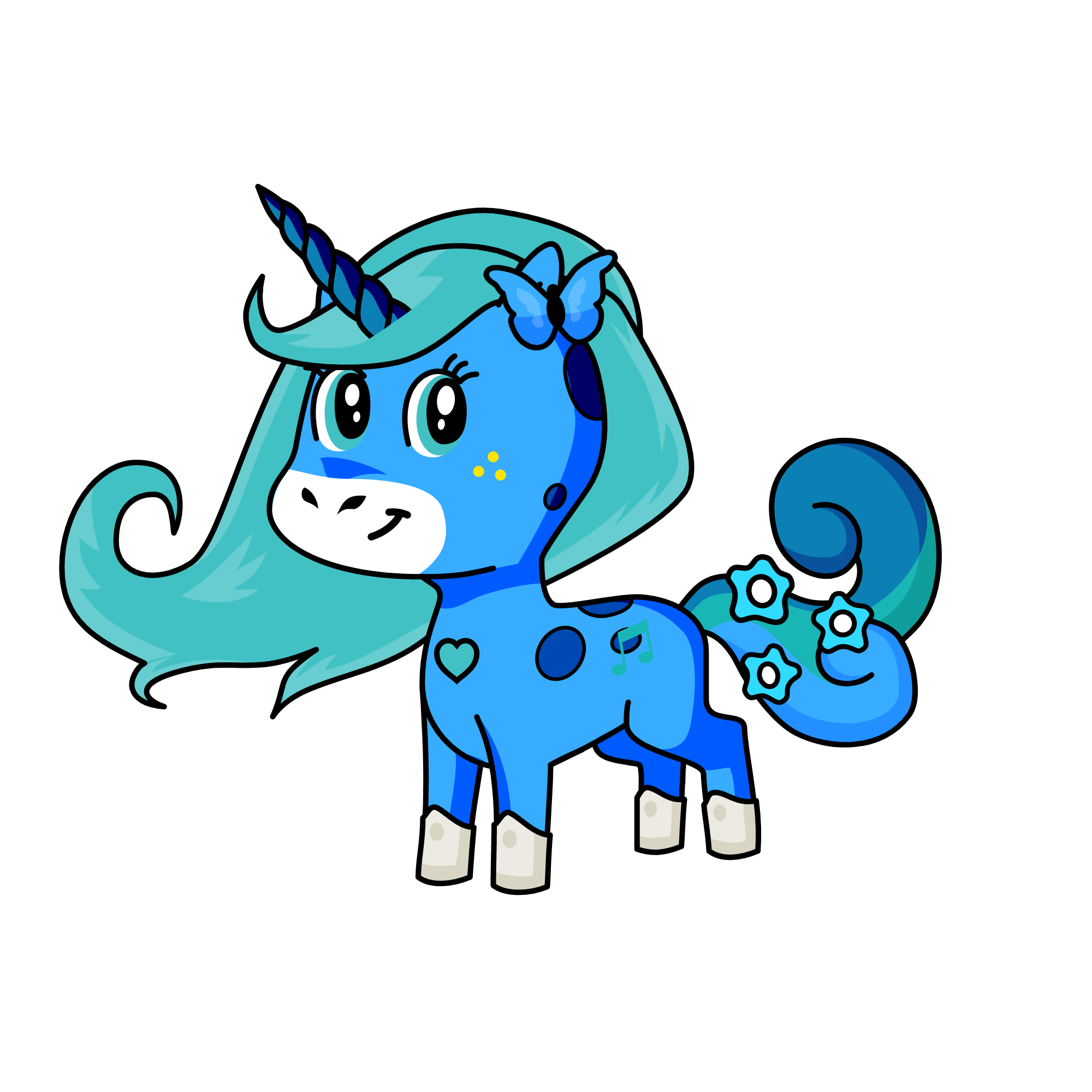 snow, the unicorn