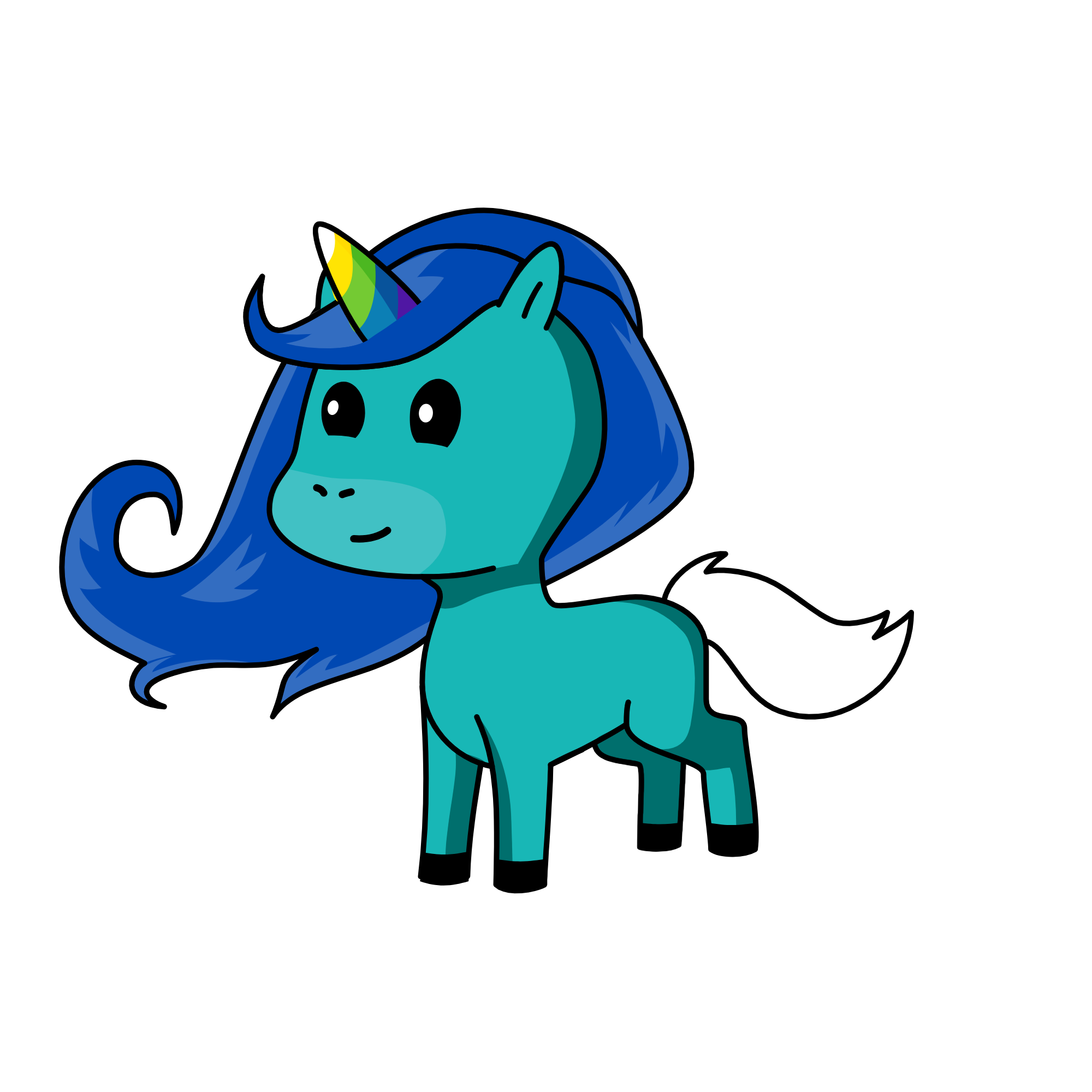 blewey, the unicorn