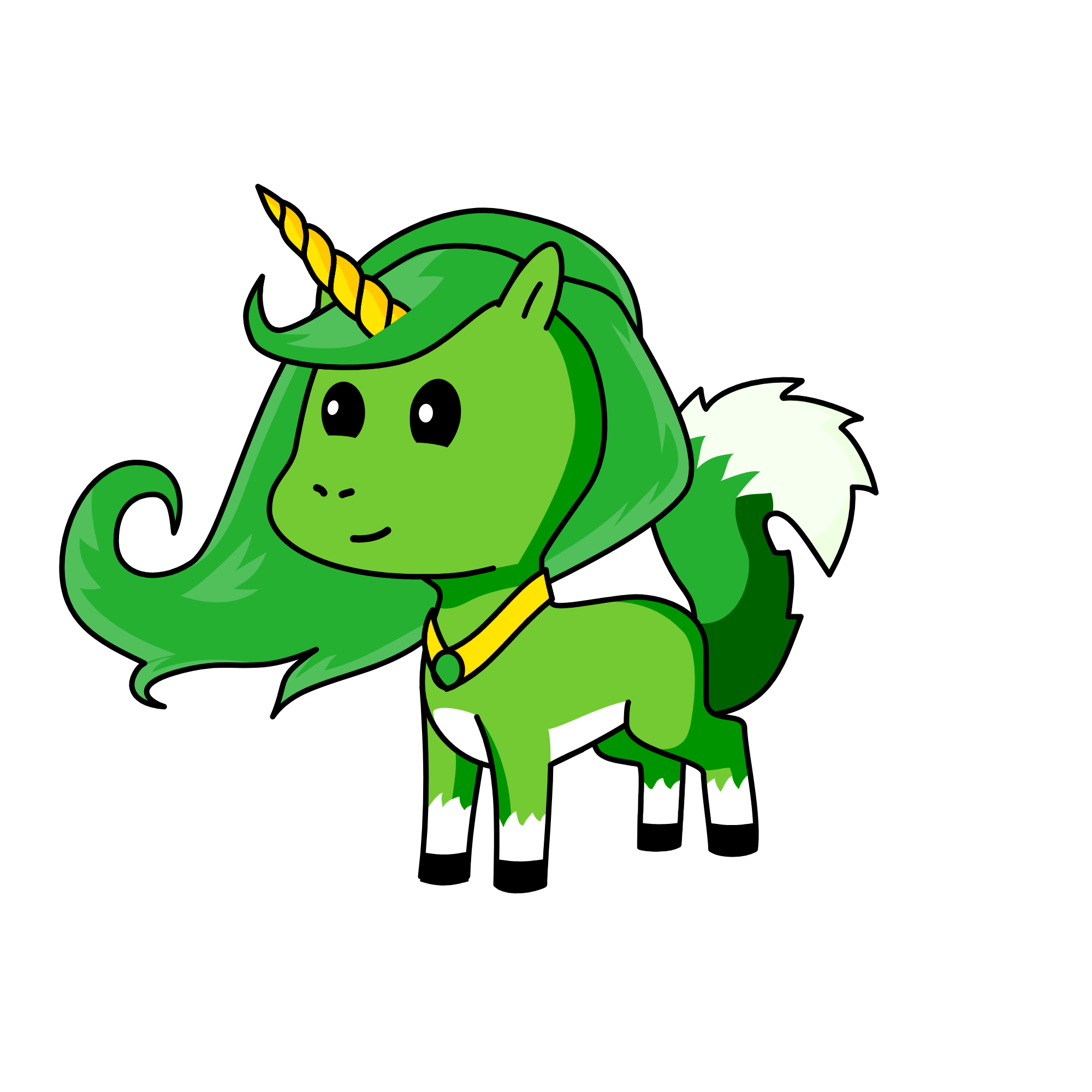 flower queen of the forest unicorns, the unicorn