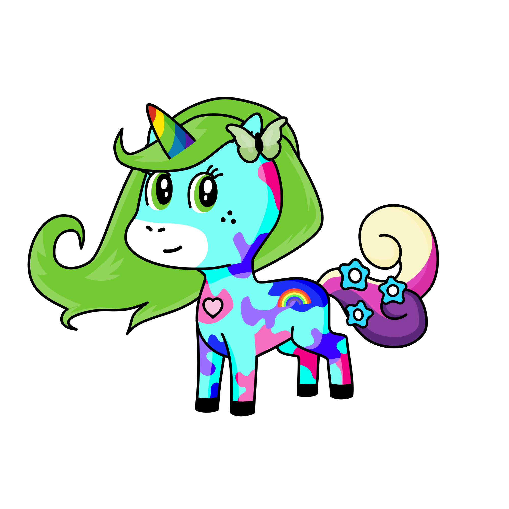 himaja, the unicorn