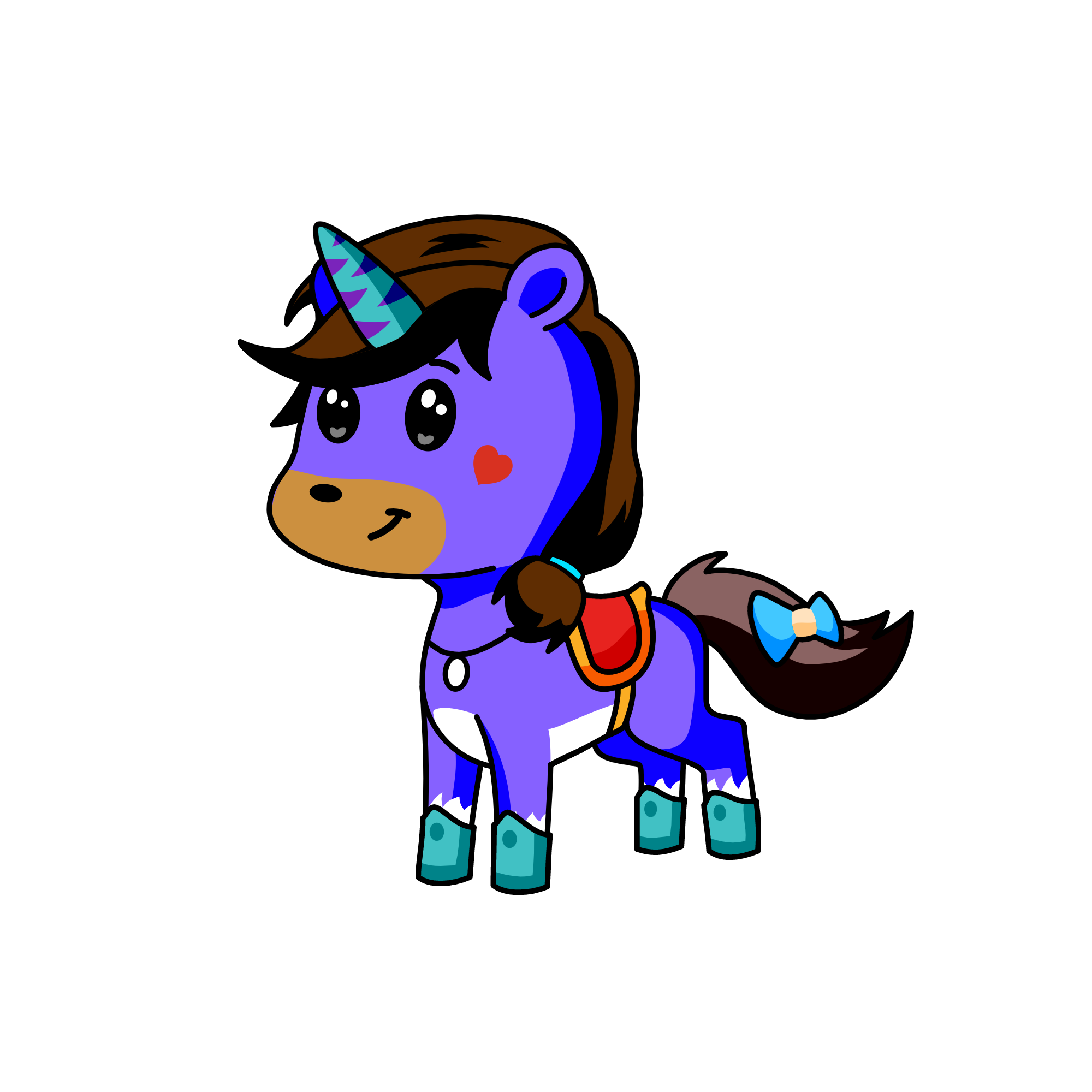 Purpie <3, the unicorn