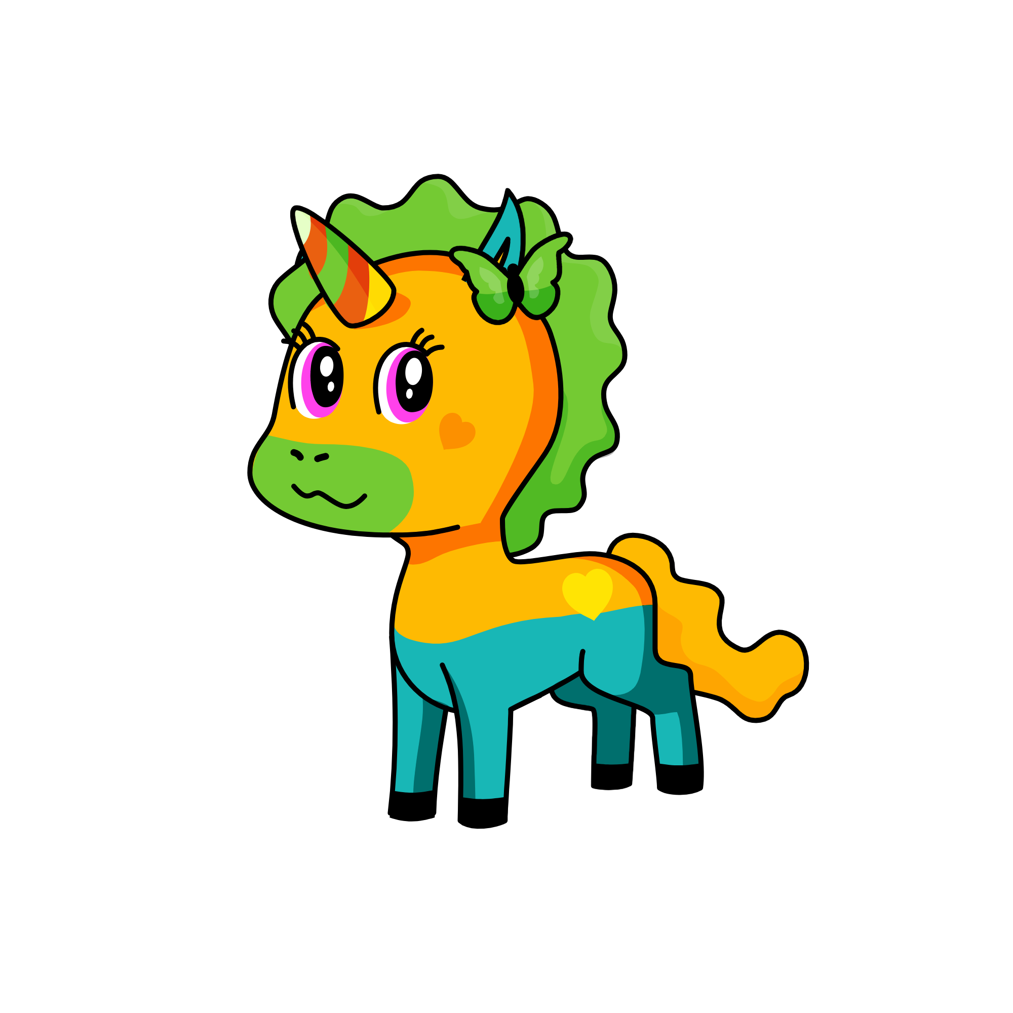 mushy, the unicorn