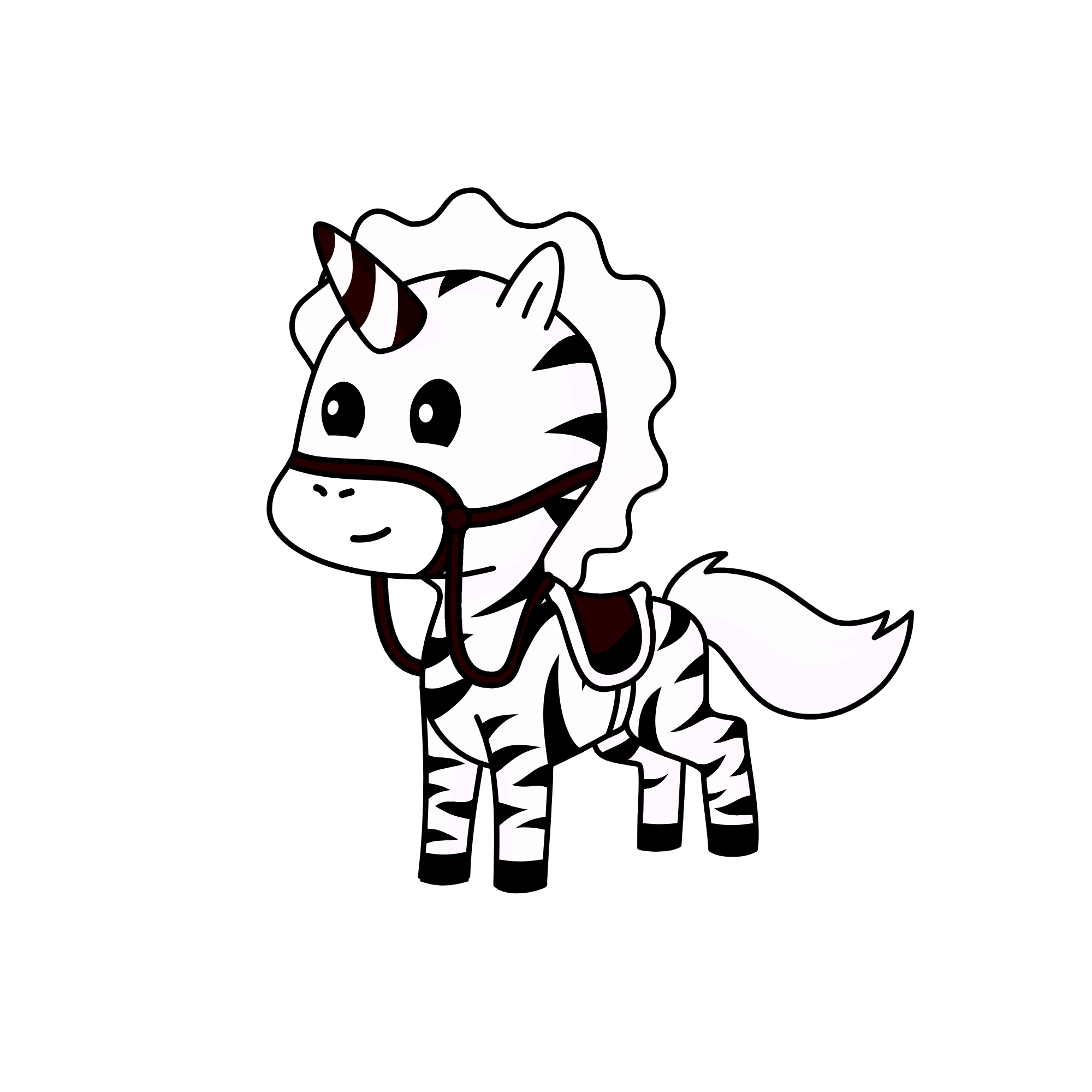 zebra, the unicorn