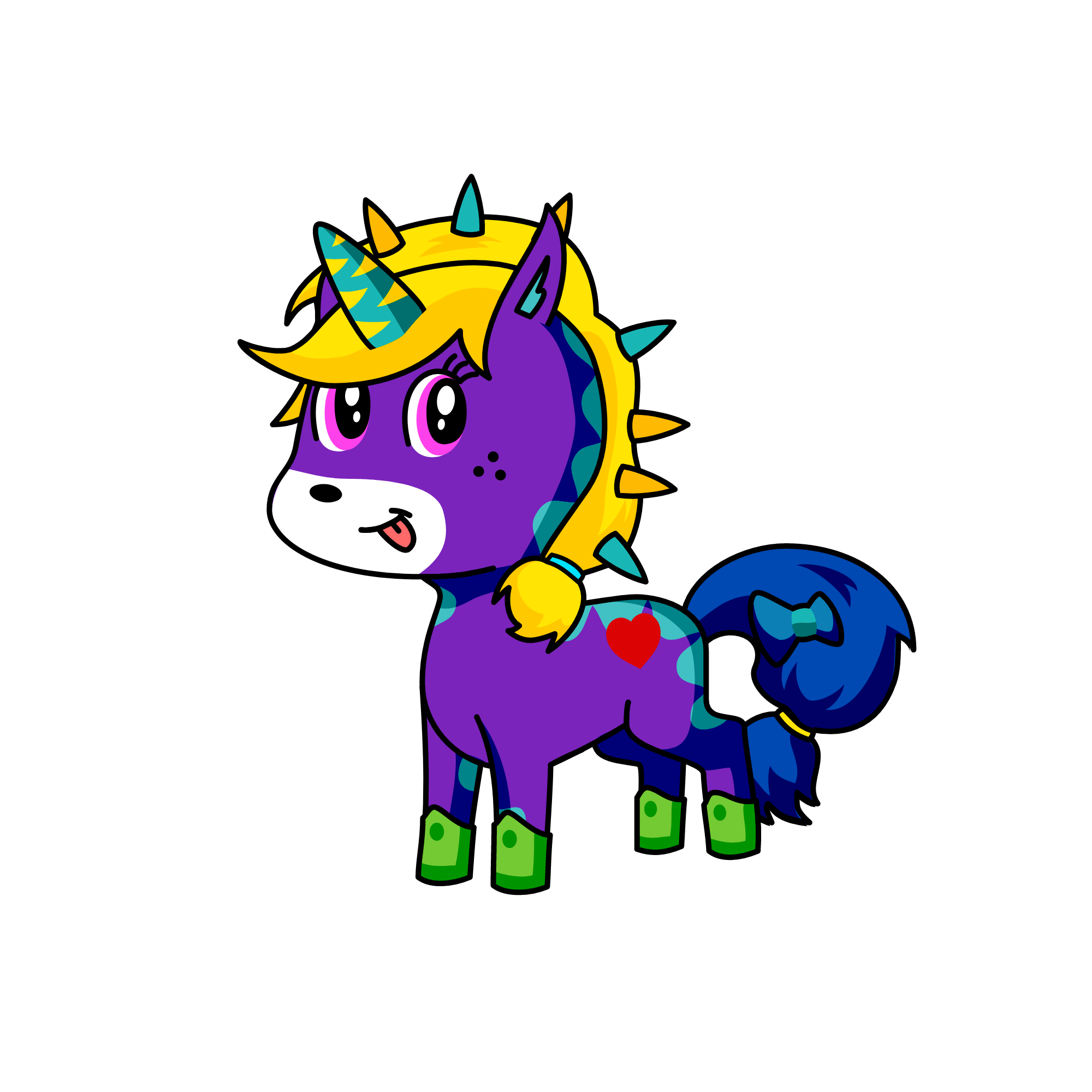 Komal, the unicorn