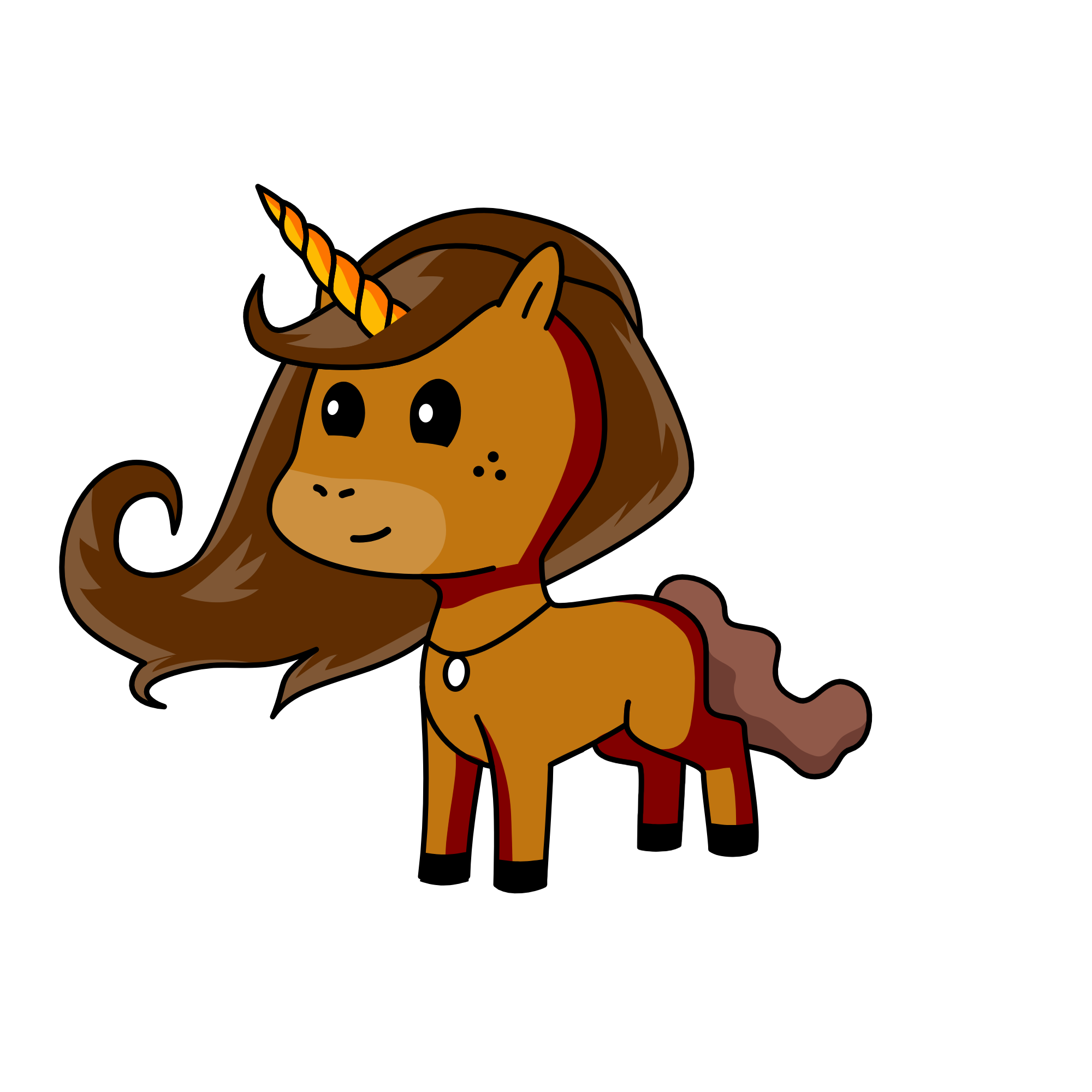 Chesnut, the unicorn