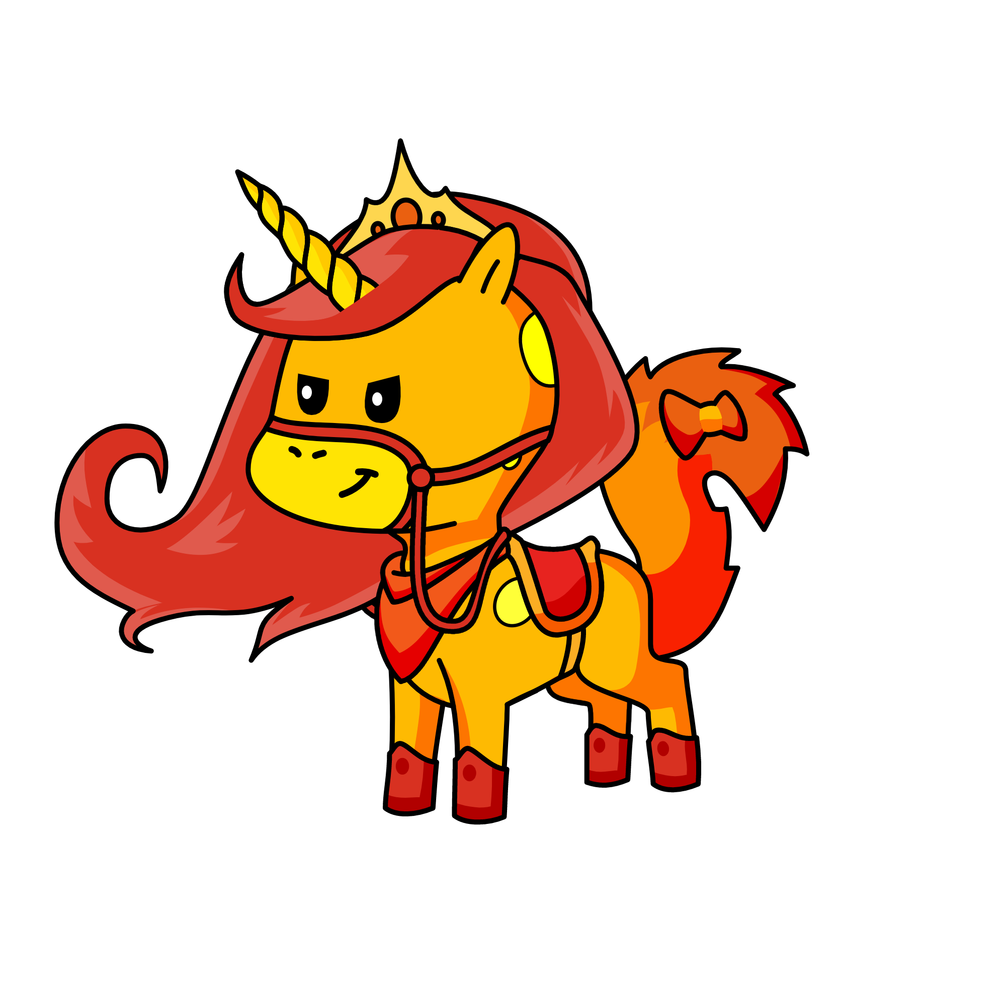Oueen Sunshine , the unicorn