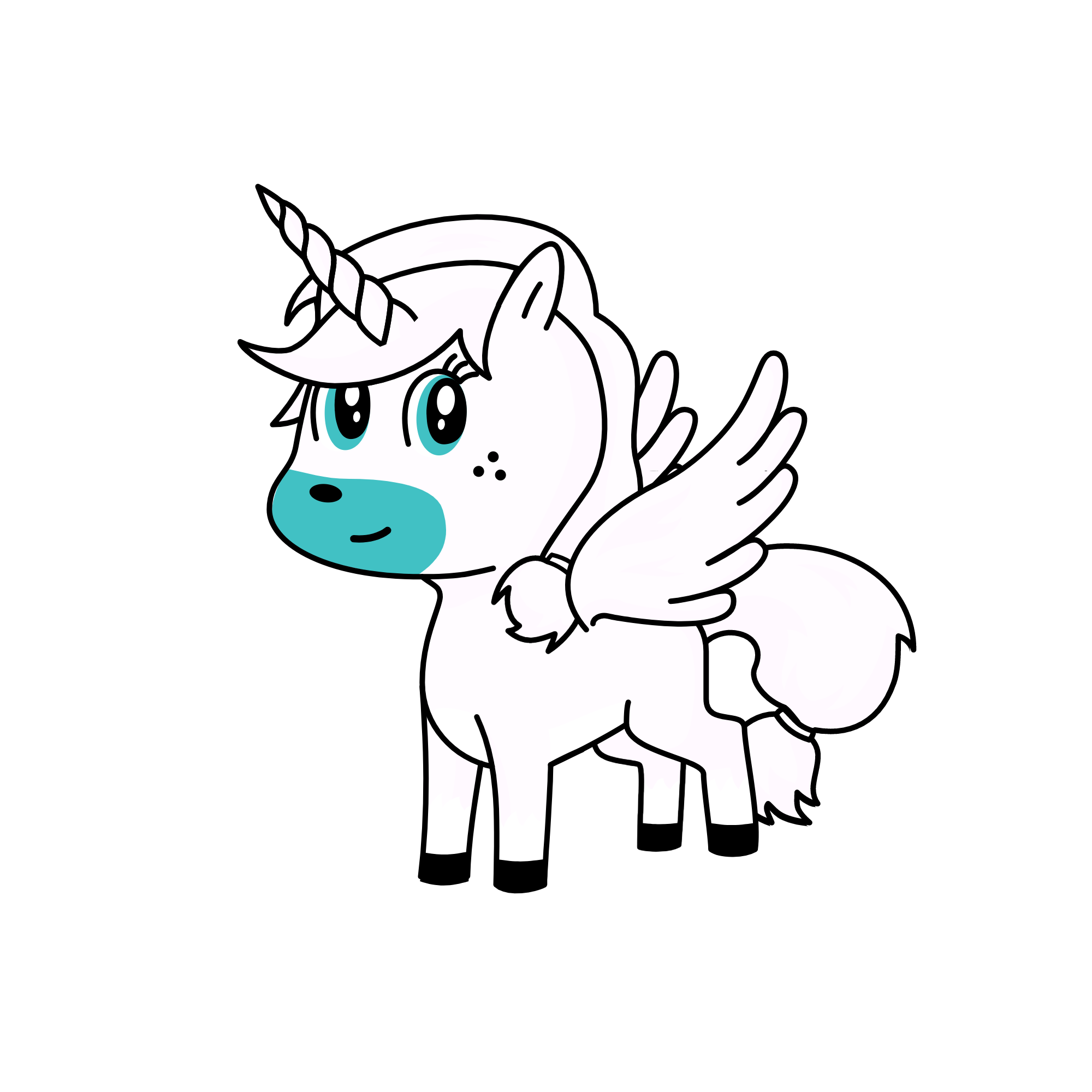 white among us, the unicorn