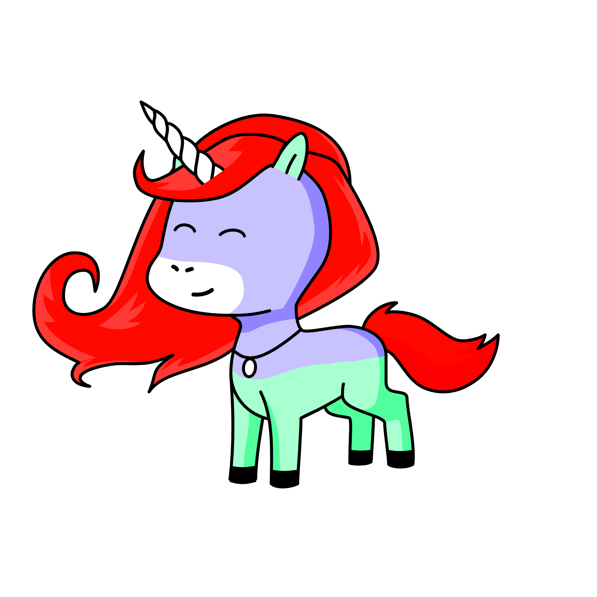 arial, the unicorn