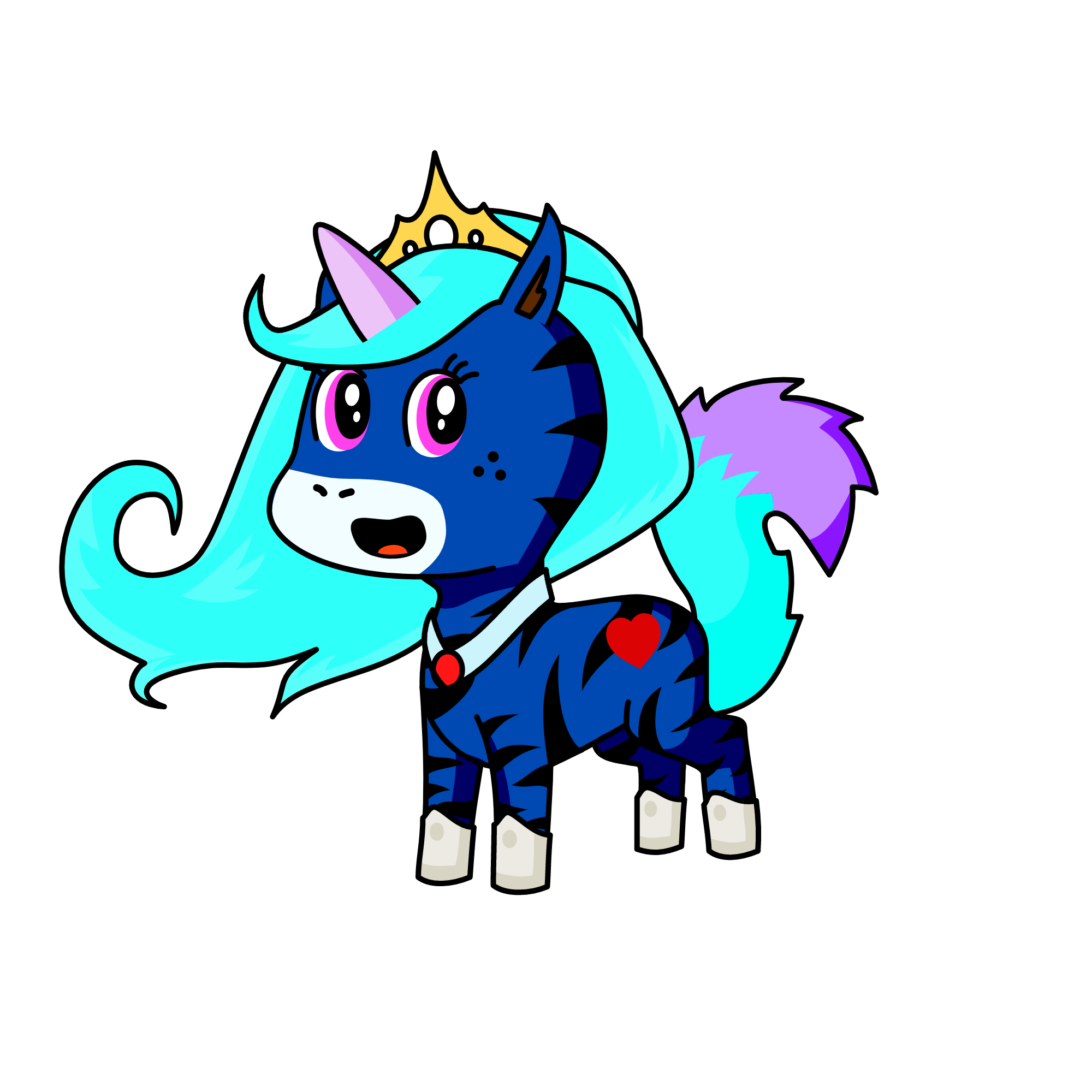 lana, the unicorn