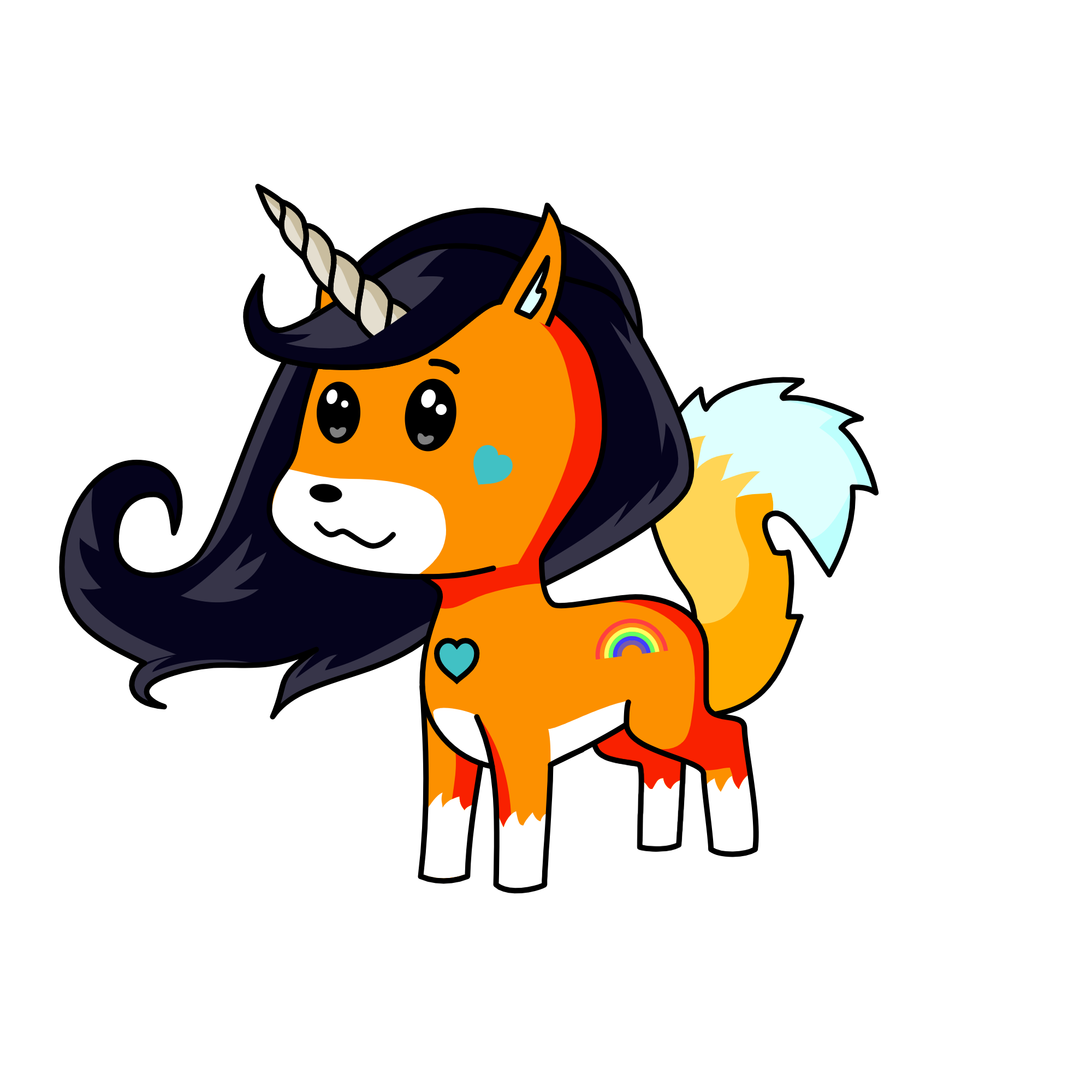 foxy, the unicorn