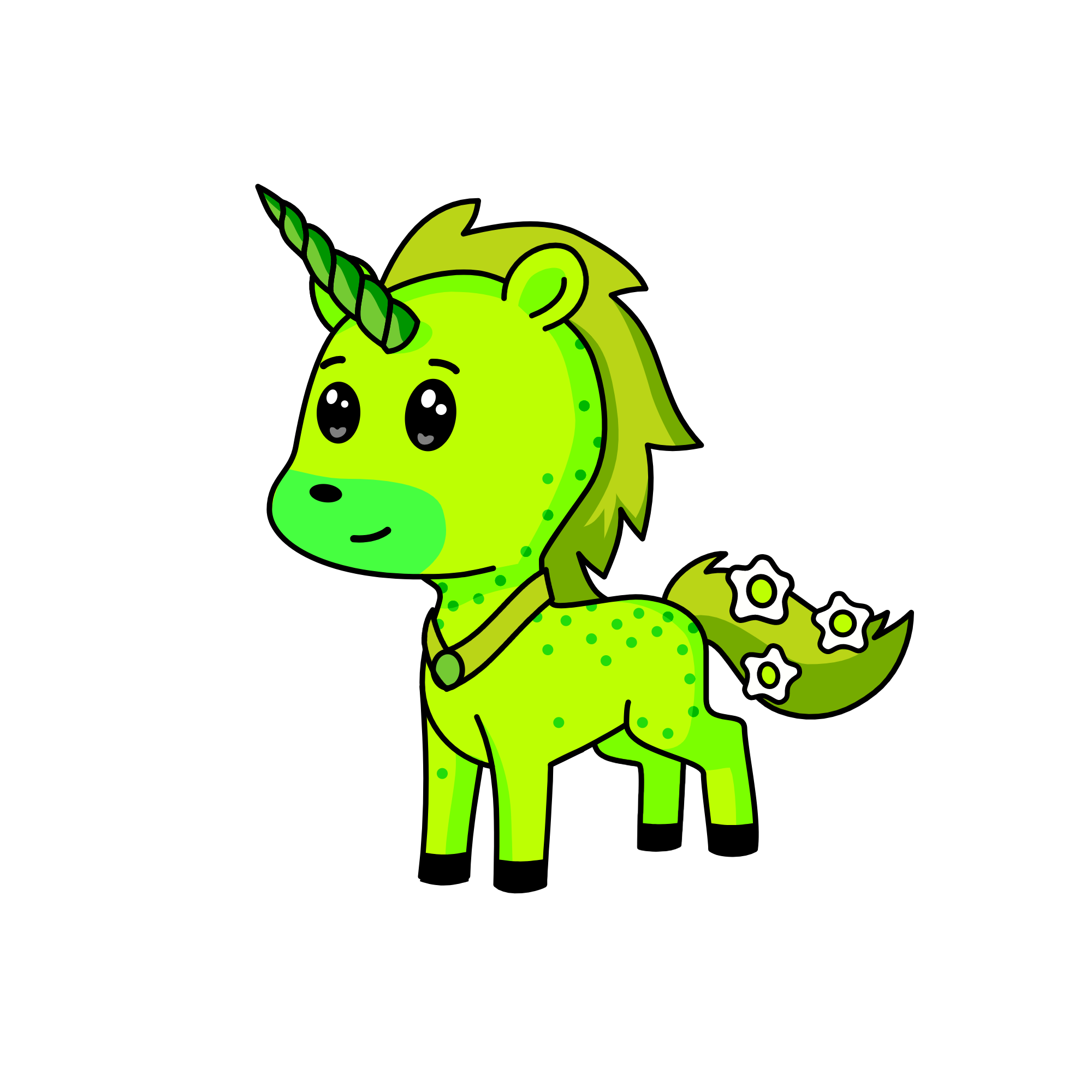 Limin of the Limangreen Forest, the unicorn