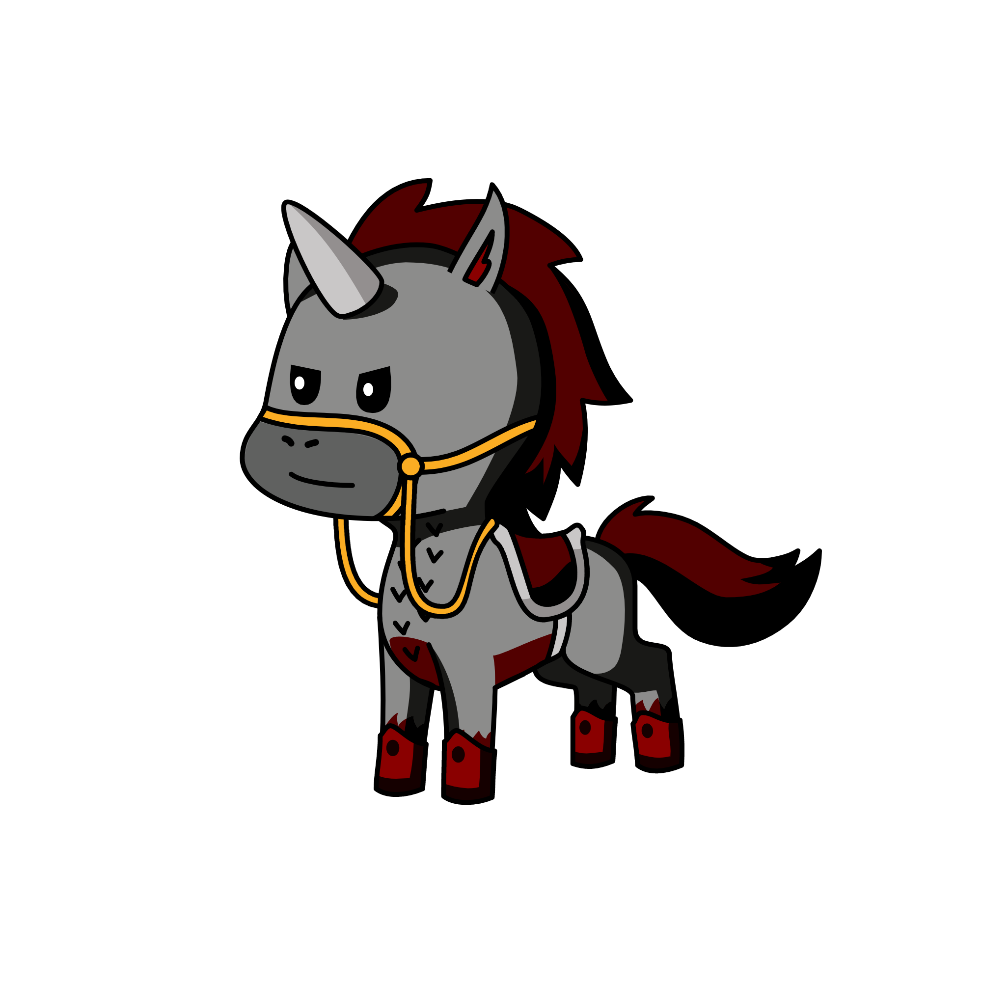 death killer murder horse of death, the unicorn