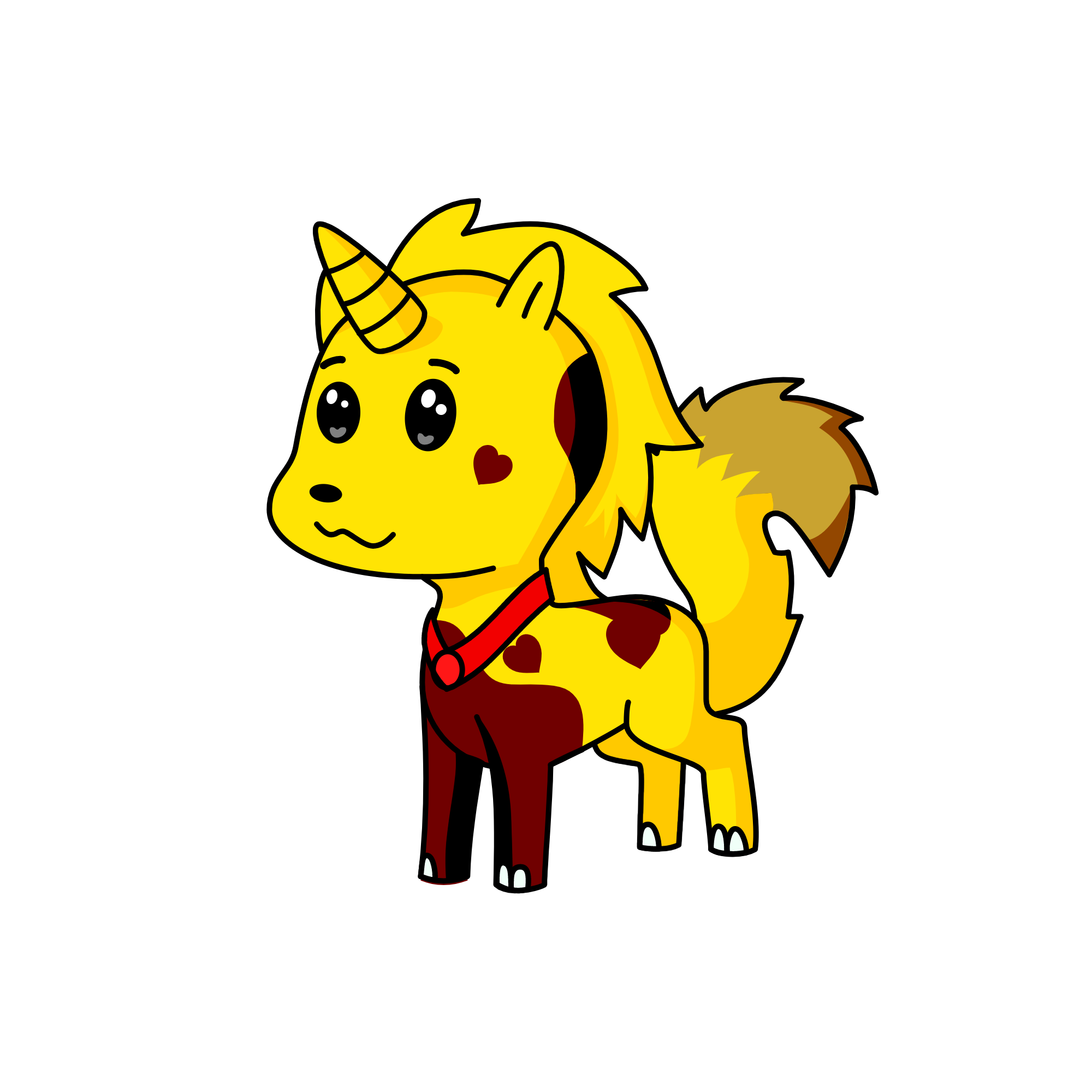 Minecraft Ocelot, the unicorn