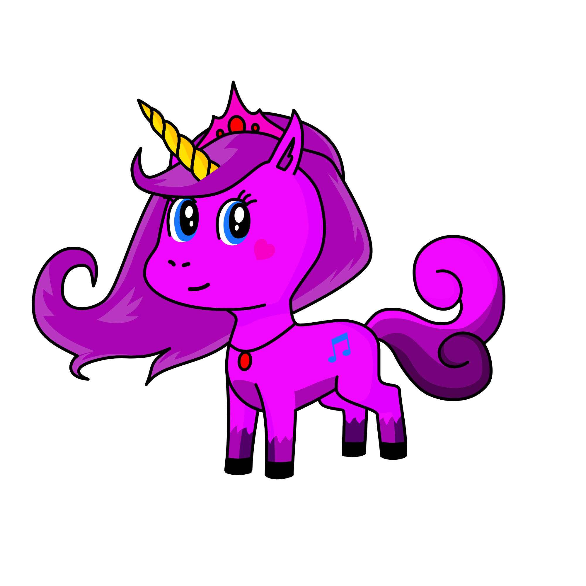 Twilight, the unicorn