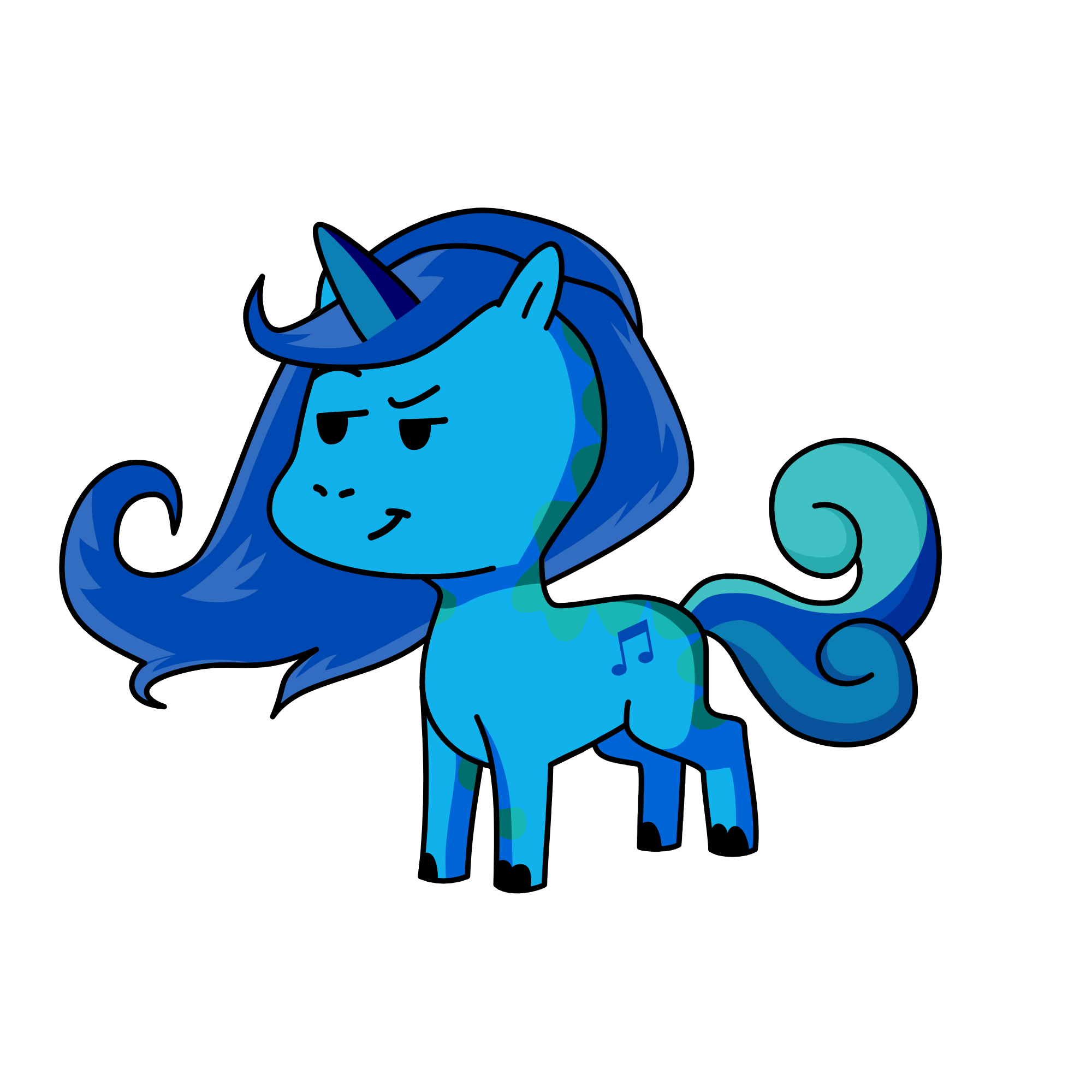 baddie, the unicorn