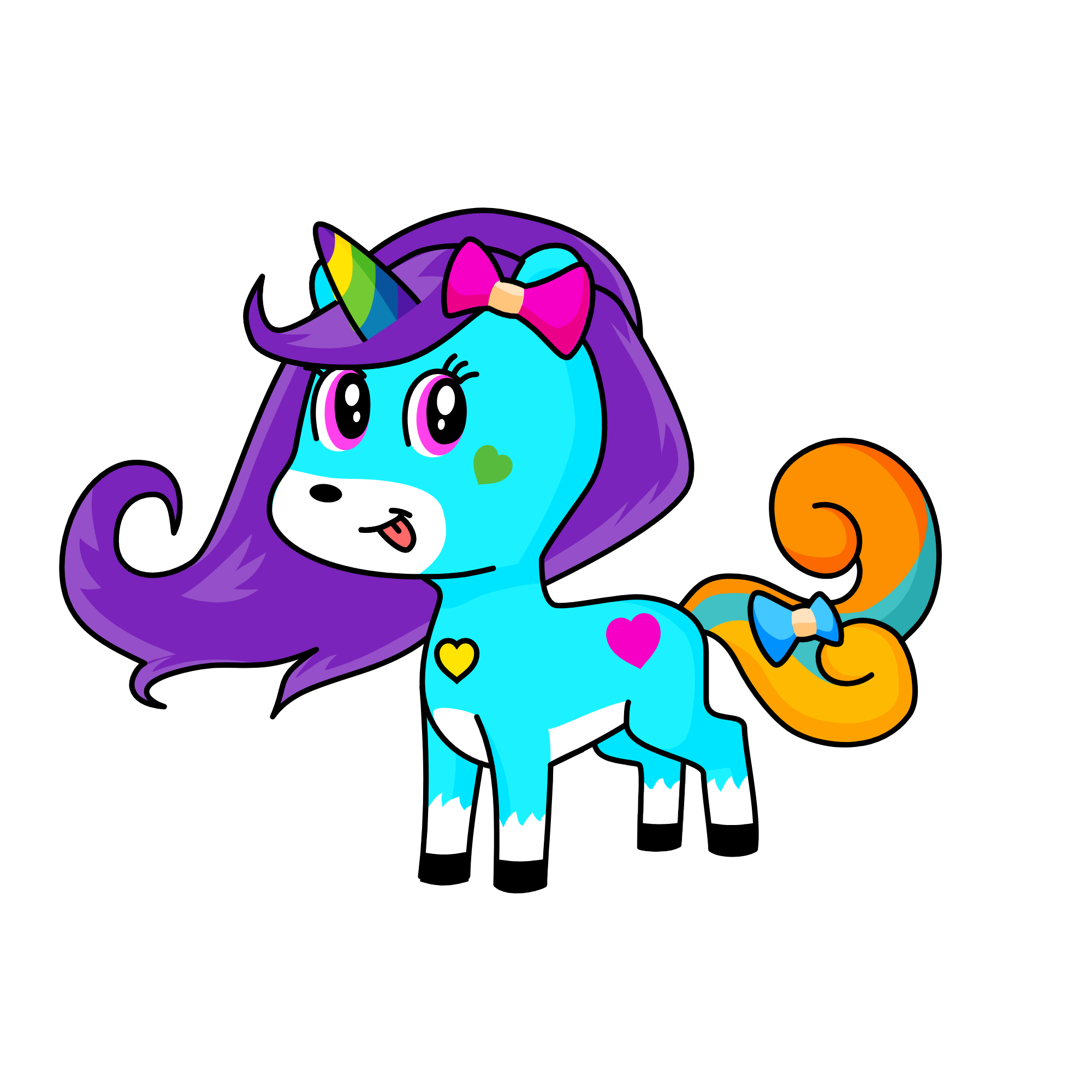 Chole, the unicorn