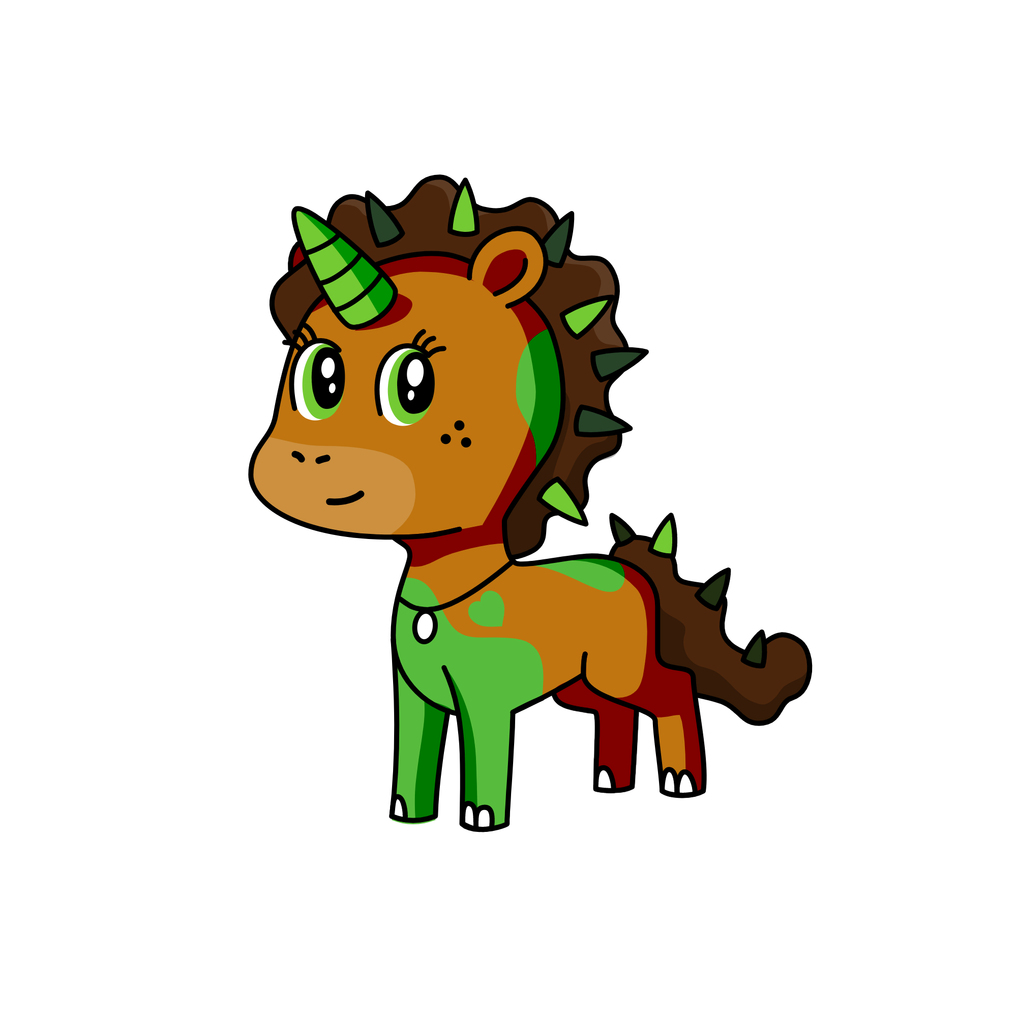lucky, the unicorn