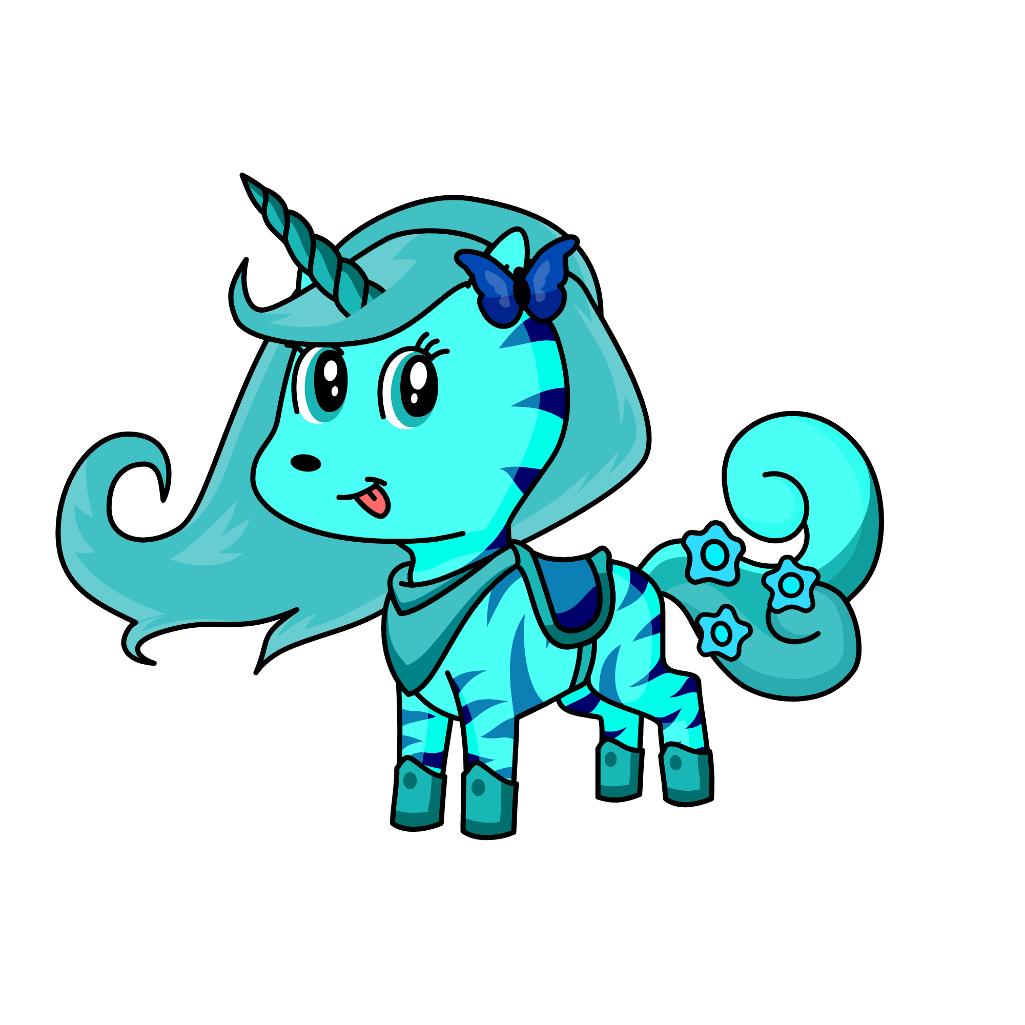 Icy, the unicorn
