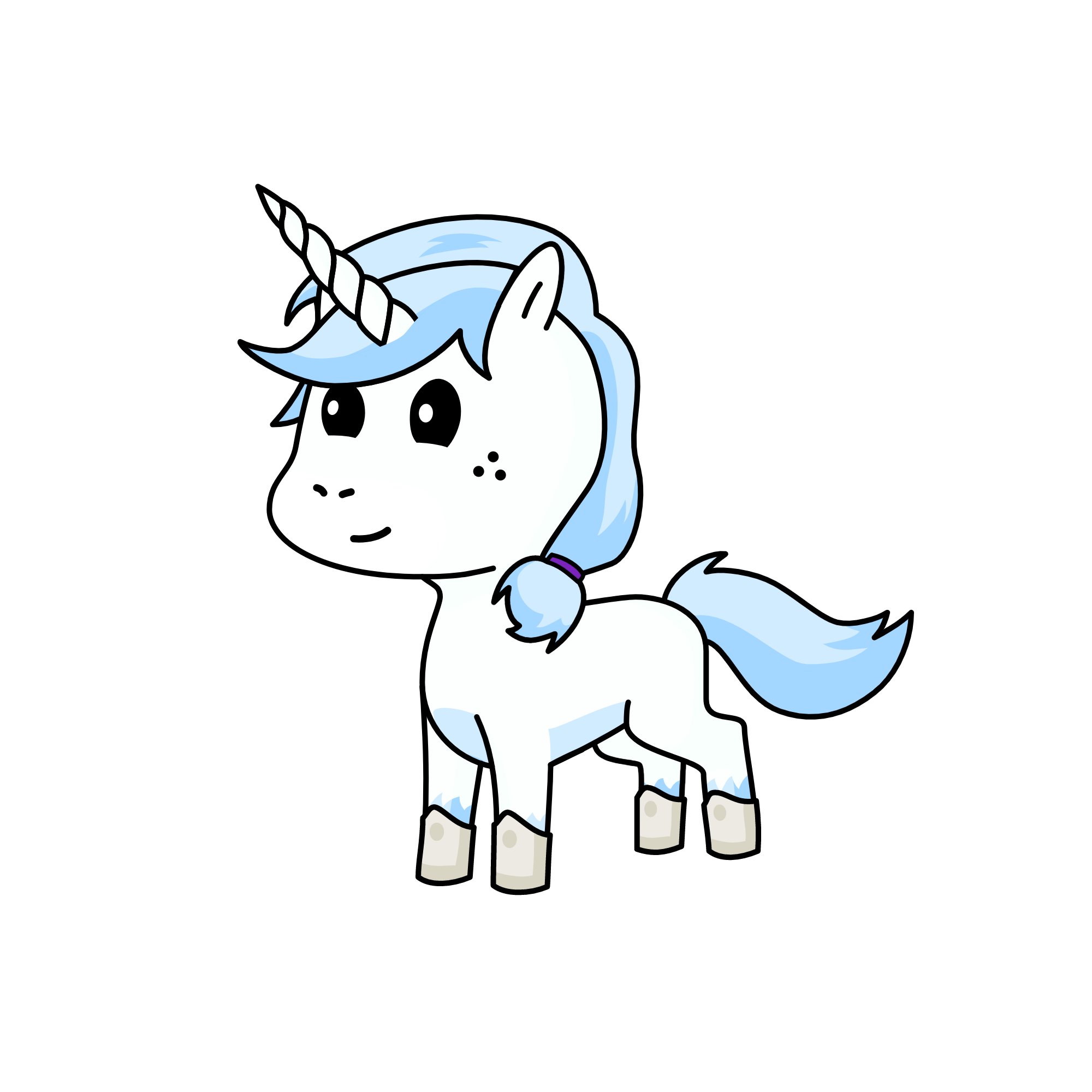 Glory, the unicorn