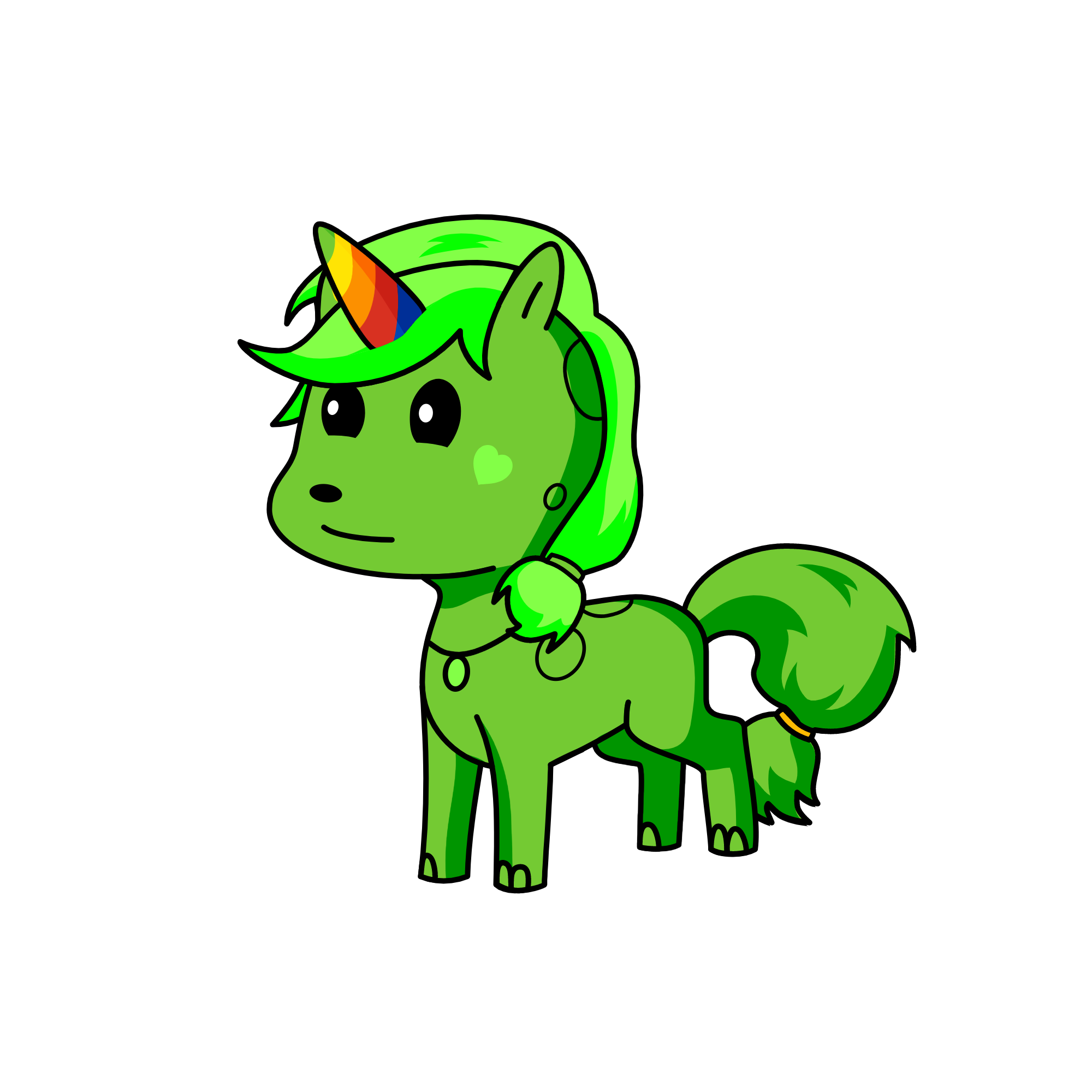 wwe e retribution, the unicorn