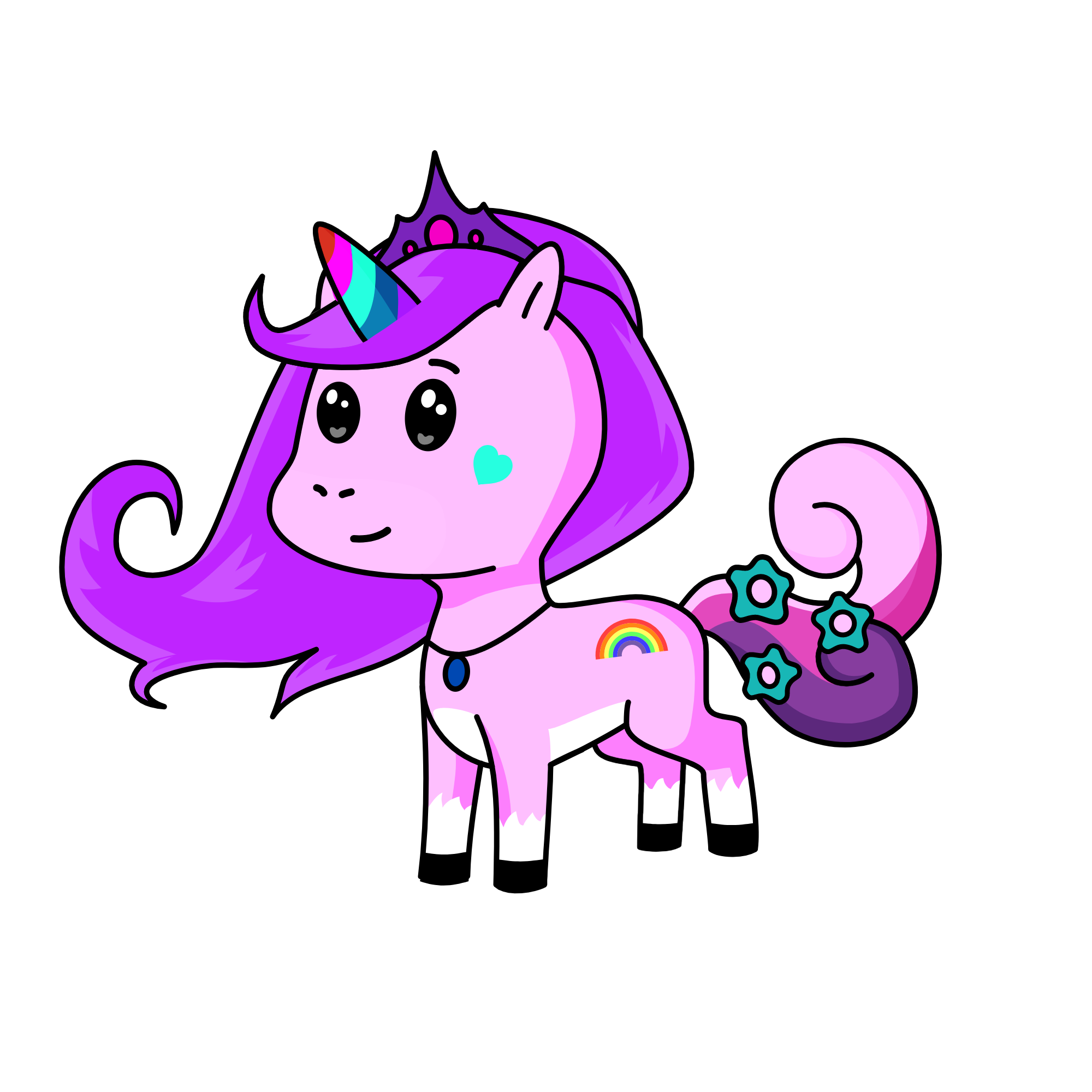 Pride, the unicorn
