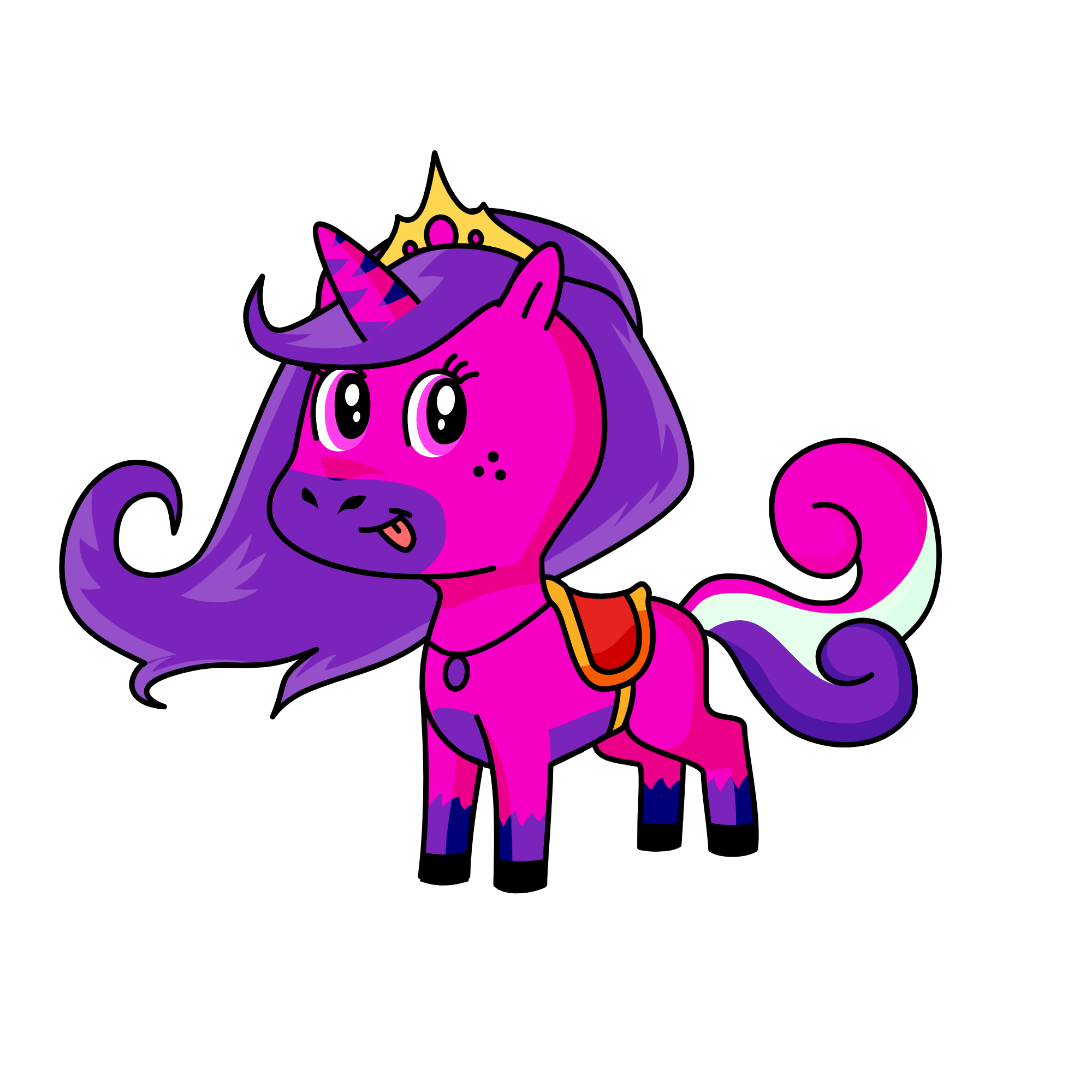 princess pony, the unicorn