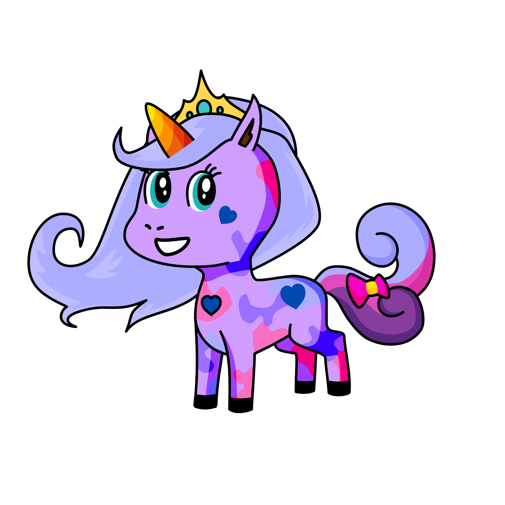 Neurianna, the unicorn