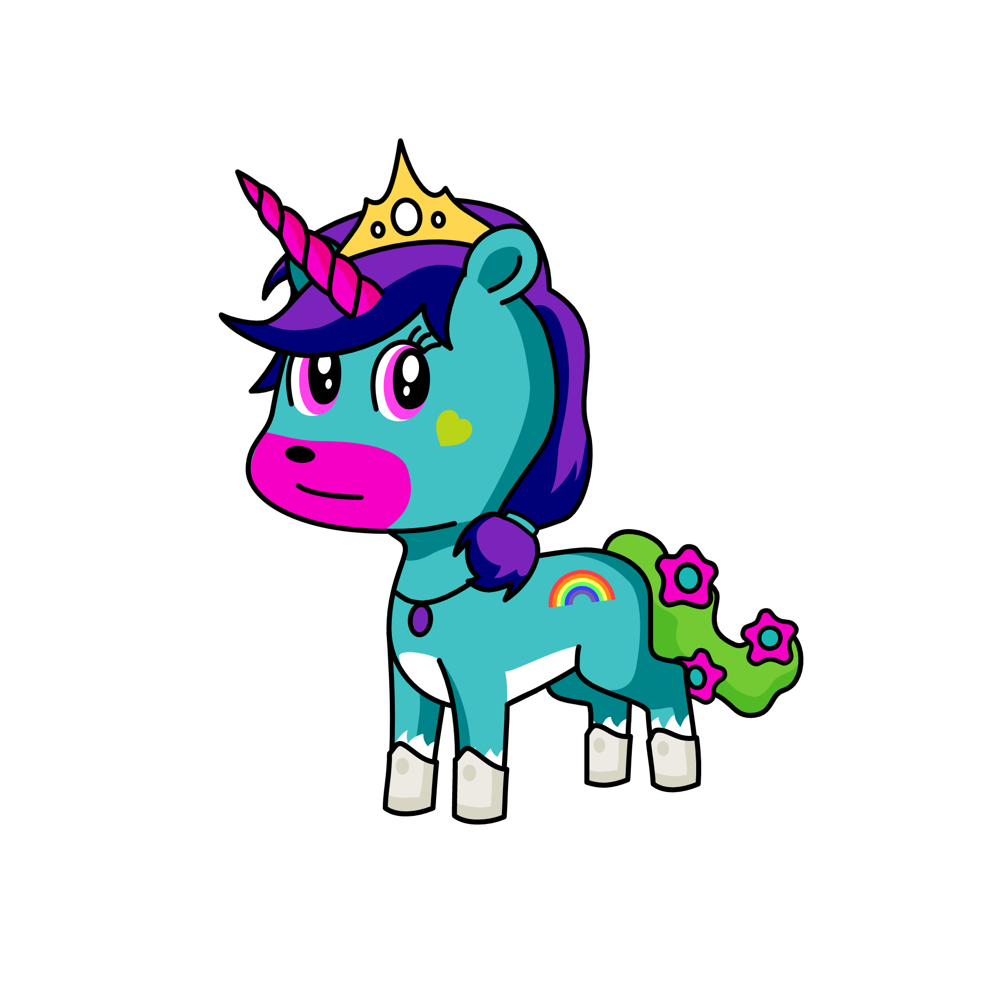 bella, the unicorn