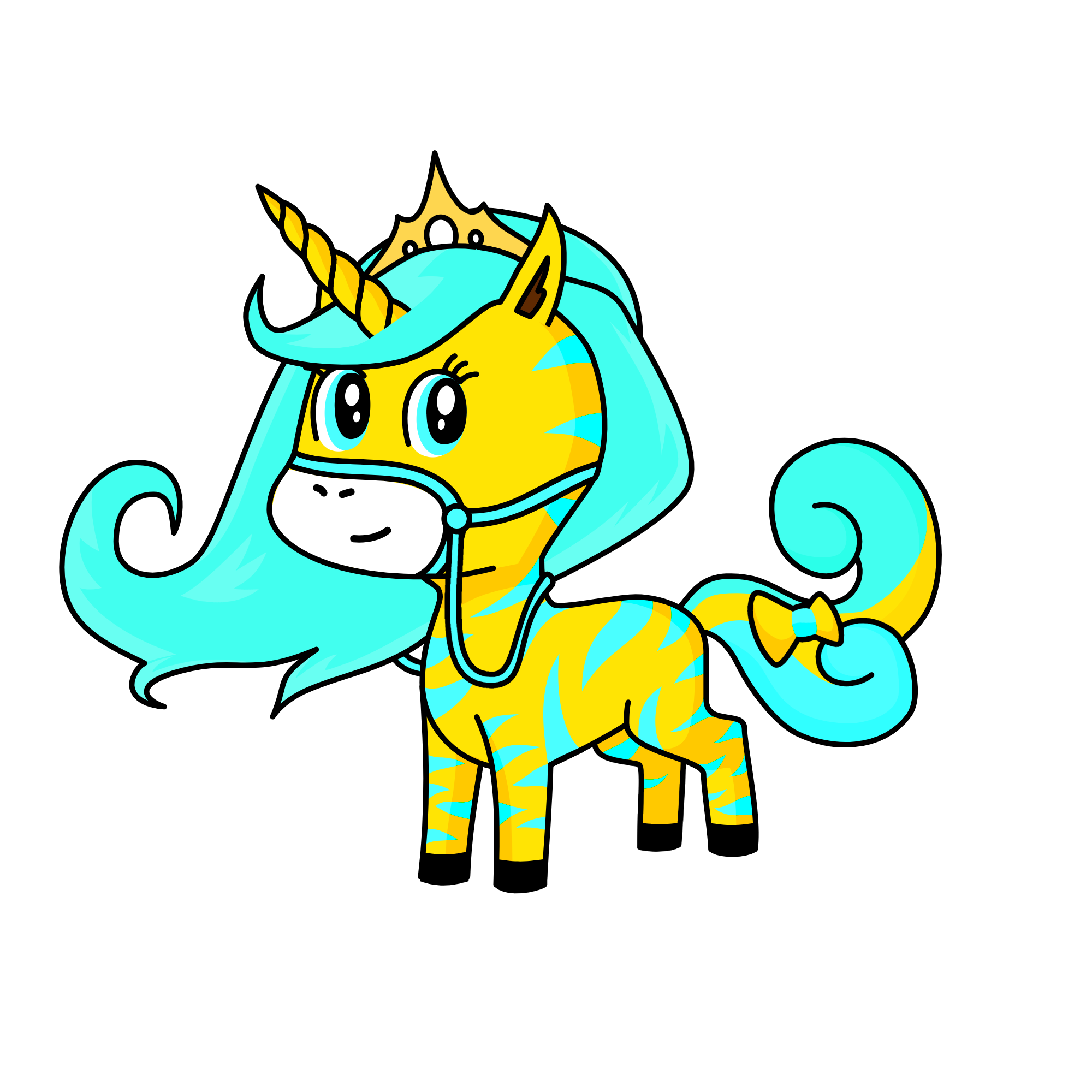 Ski , the unicorn