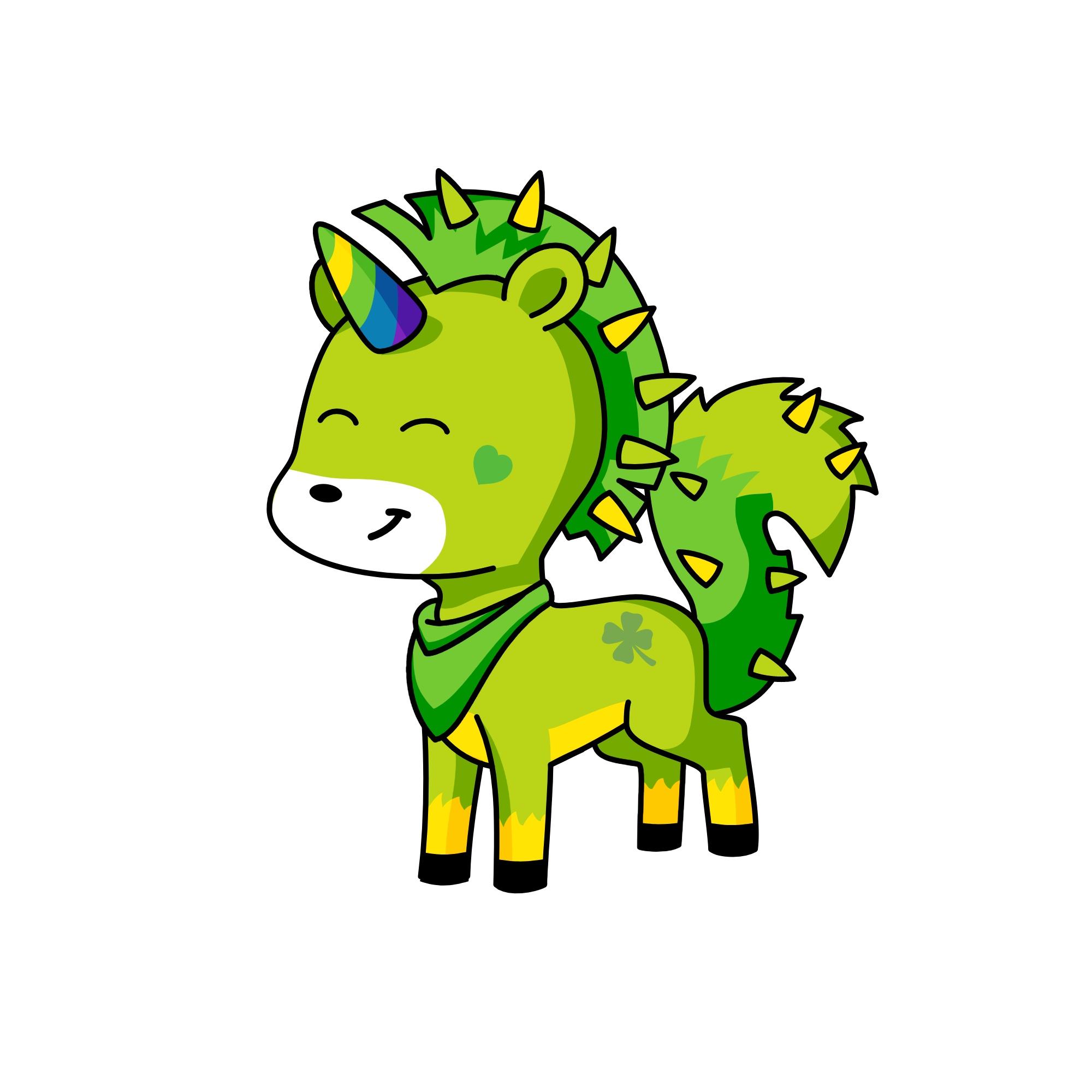 lucky, the unicorn