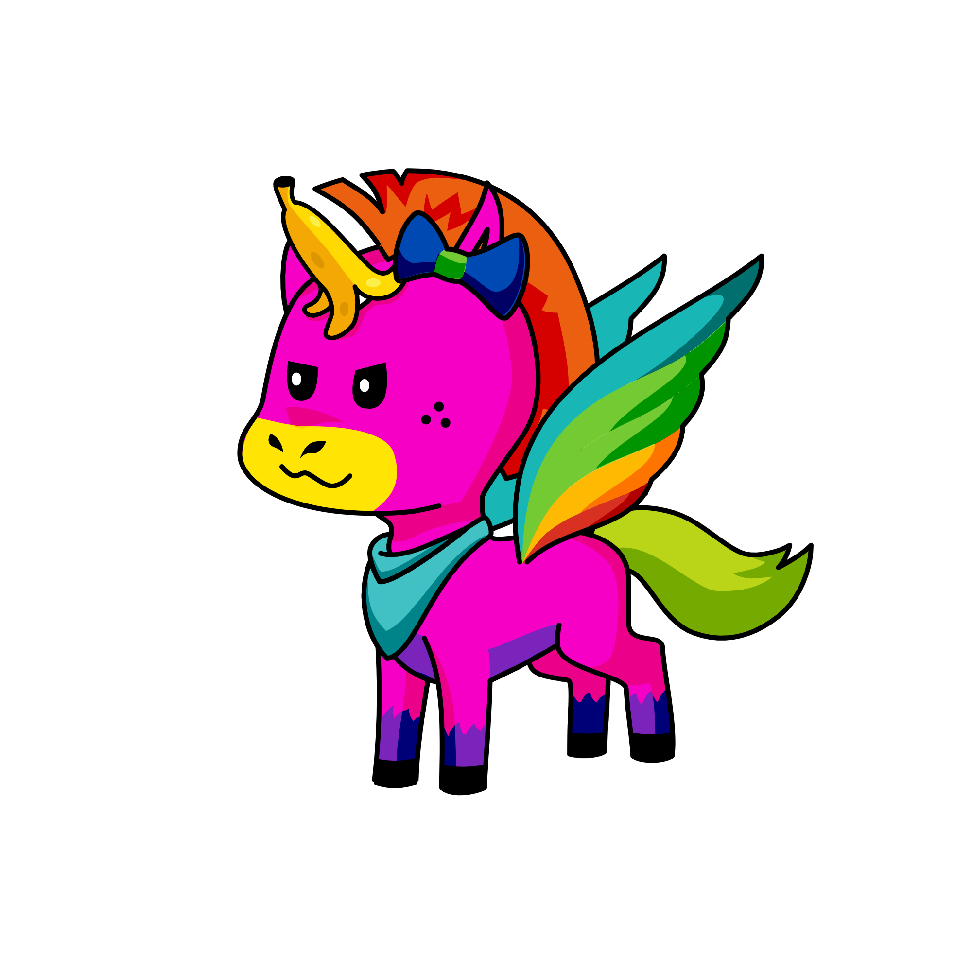 jhdjkwdkjehkf, the unicorn
