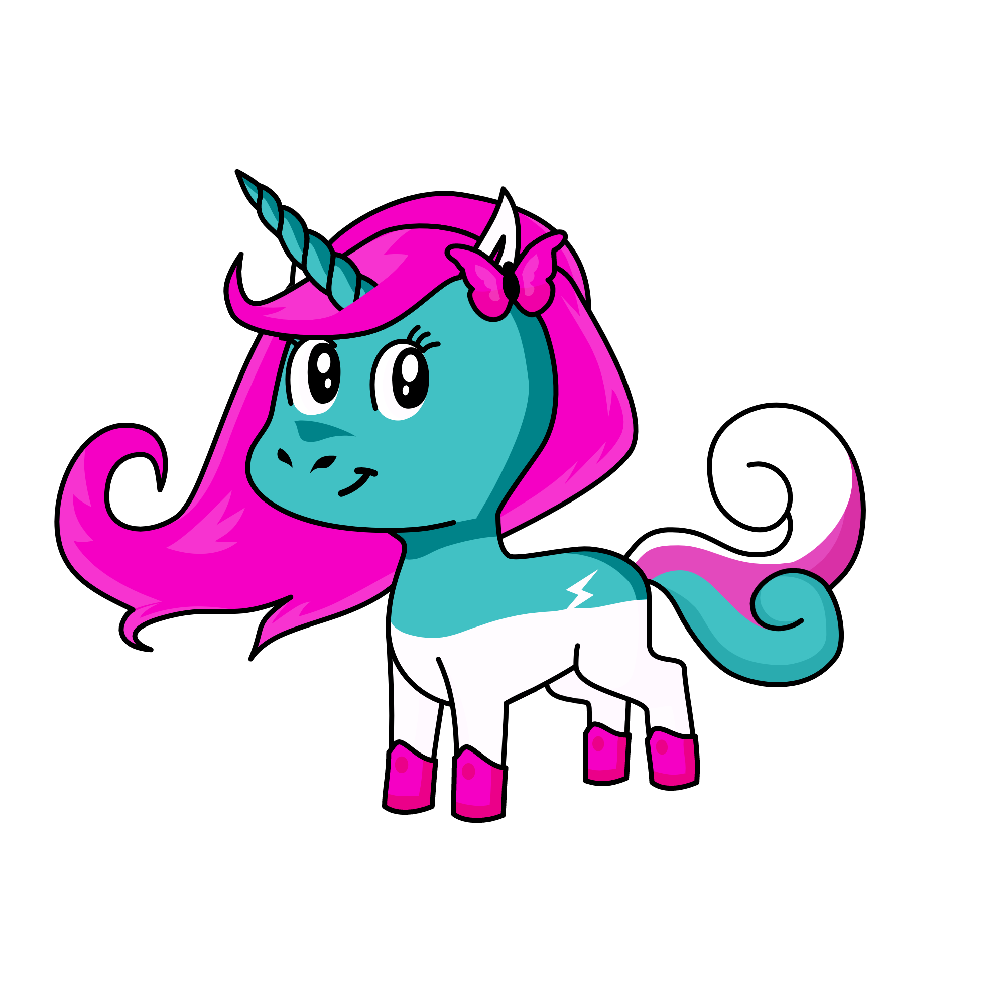 power😚, the unicorn