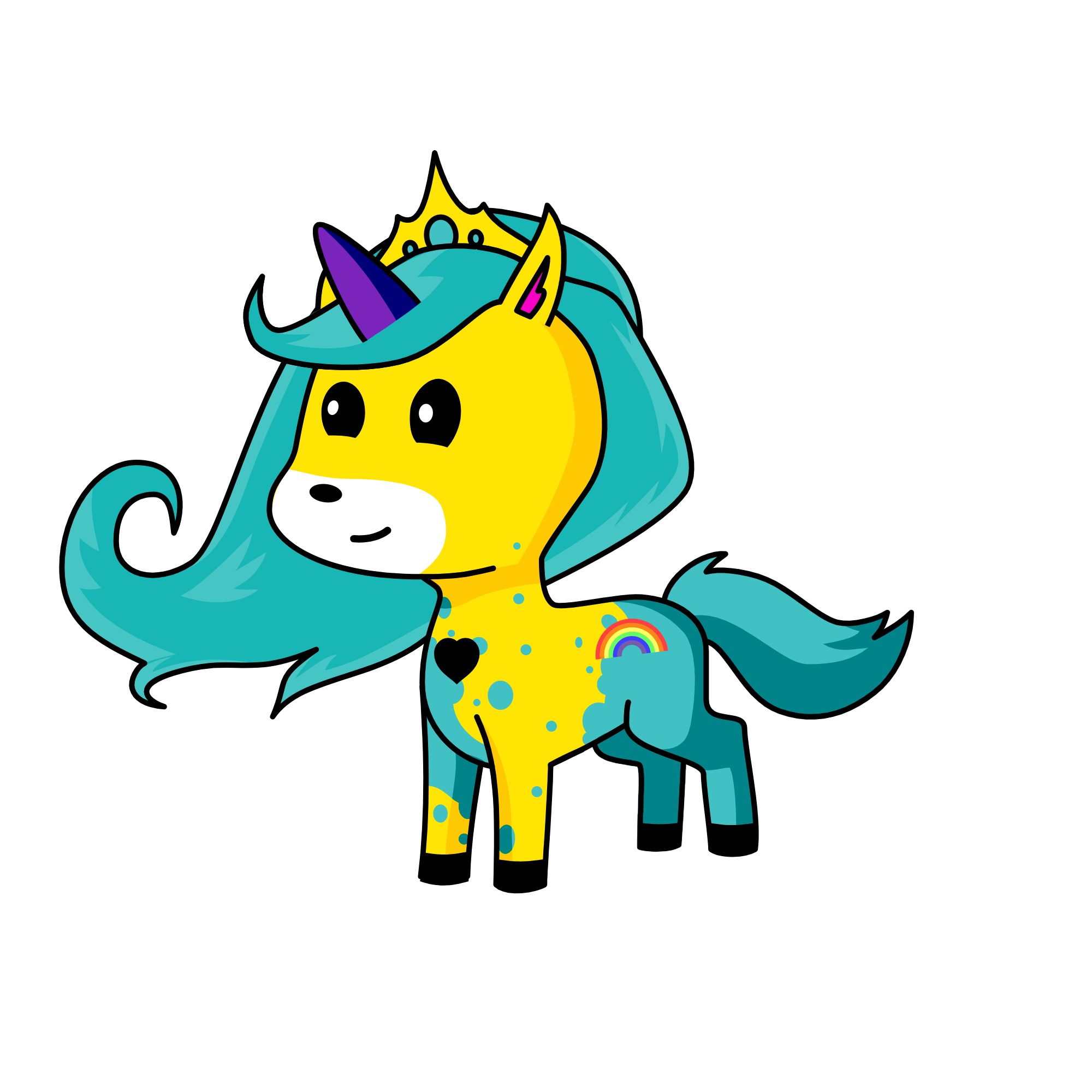 Morning, the unicorn